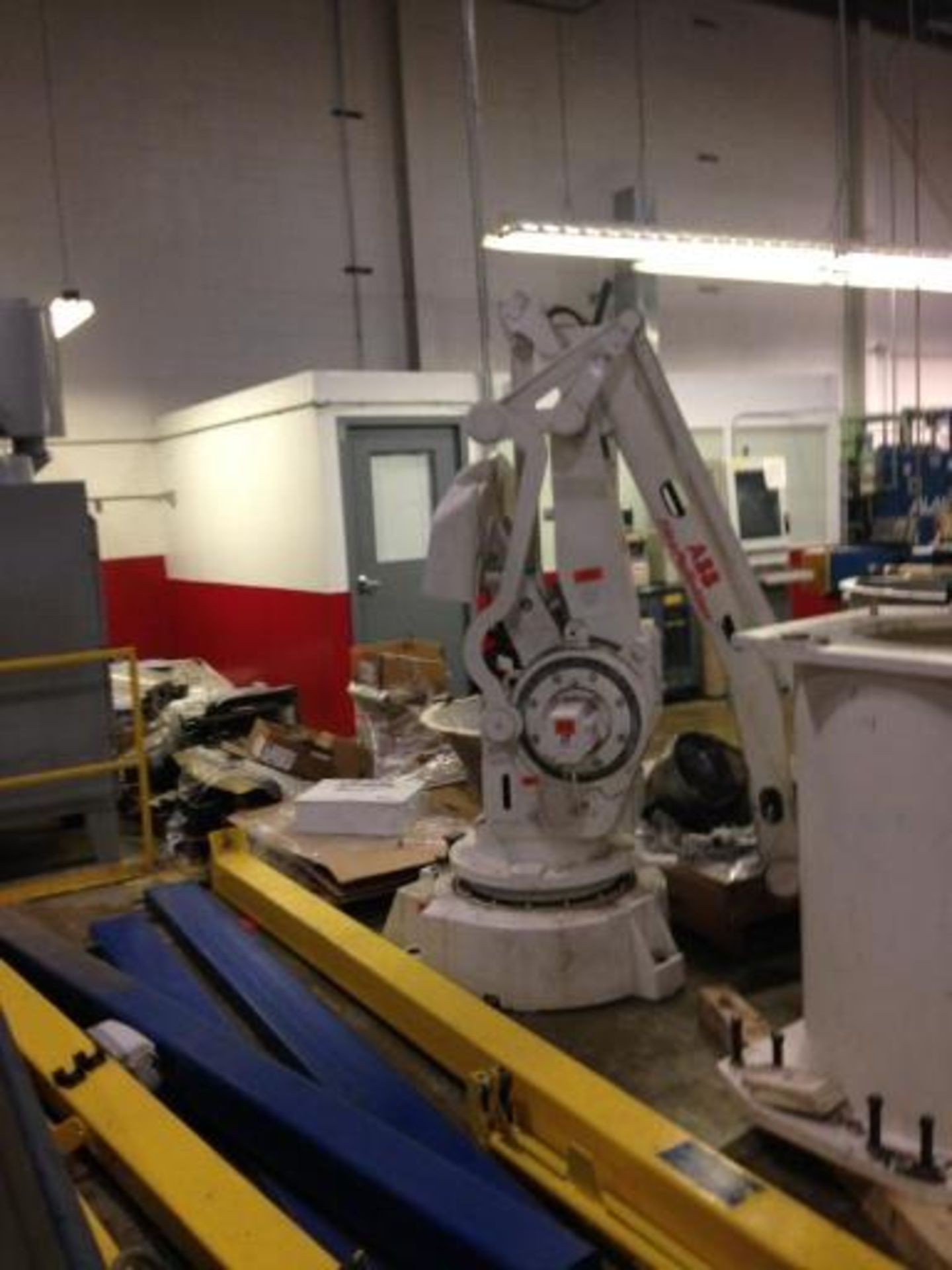 ABB robot and control parts and pieces INCOMPLETE. Located in Marion, Ohio Rigging Fee: $400 - Image 2 of 4