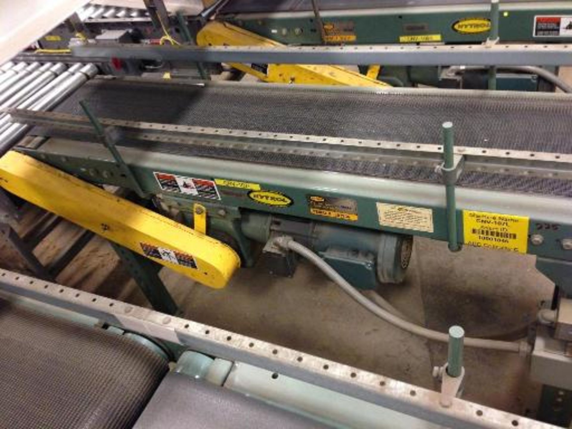 Hytrol belt conveyor16 inch x 5 feet long. Located in Marion, Ohio Rigging Fee: $200 - Image 2 of 4