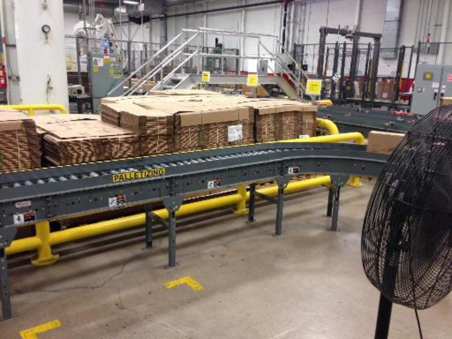 Versa power roller conveyor 60 feet long (line 12) right to left. Located in Marion, Ohio Rigging - Image 6 of 15