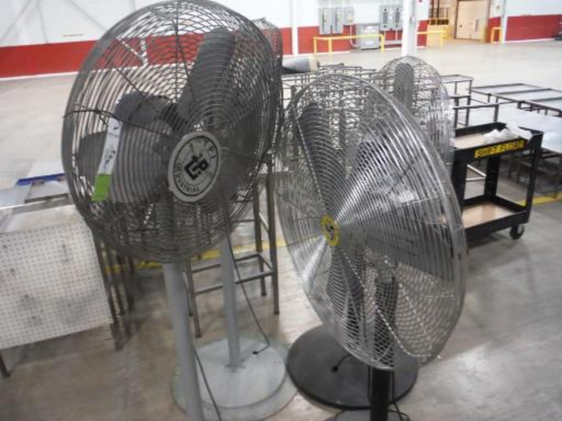 (4) Industrial standing fans (EACH). Located in Marion, Ohio Rigging Fee: $100 - Image 2 of 2
