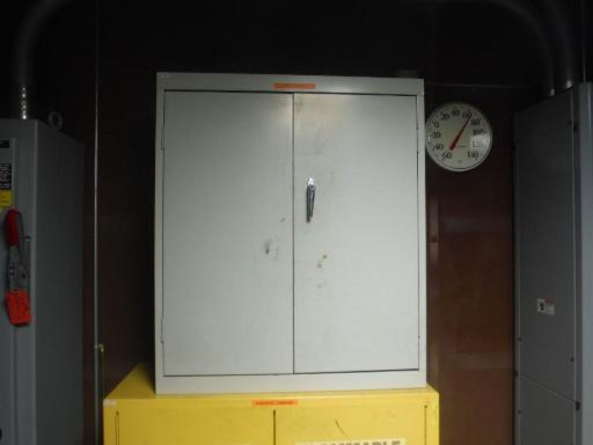 Eagle safety cabinet, Model: 1932LEGS, 30 Gal Capacity, w/ MS supply cabinet. Located in Marion, - Image 2 of 3