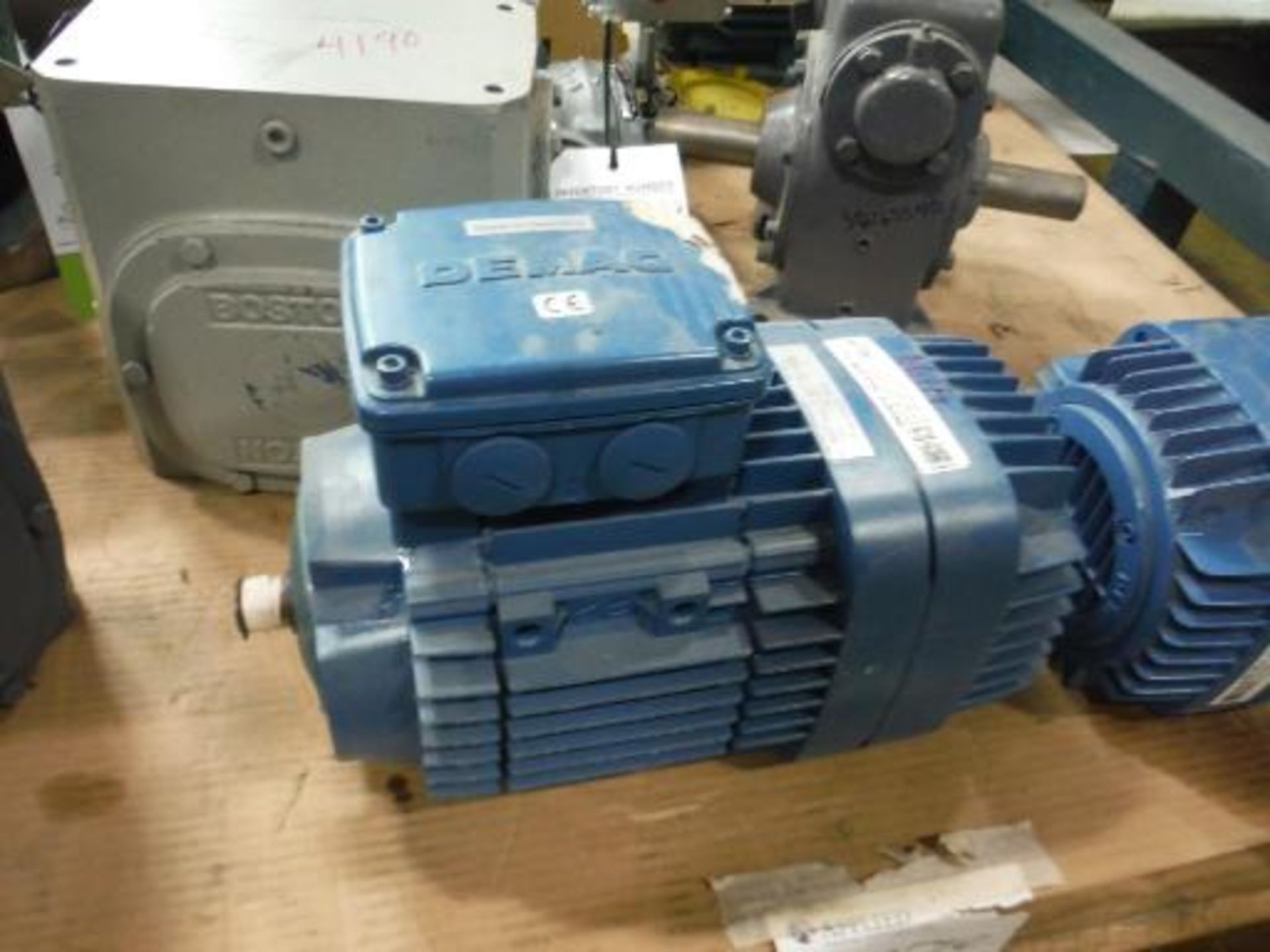 New Demag motor, see picture for specs. Located in Marion, Ohio Rigging Fee: $25