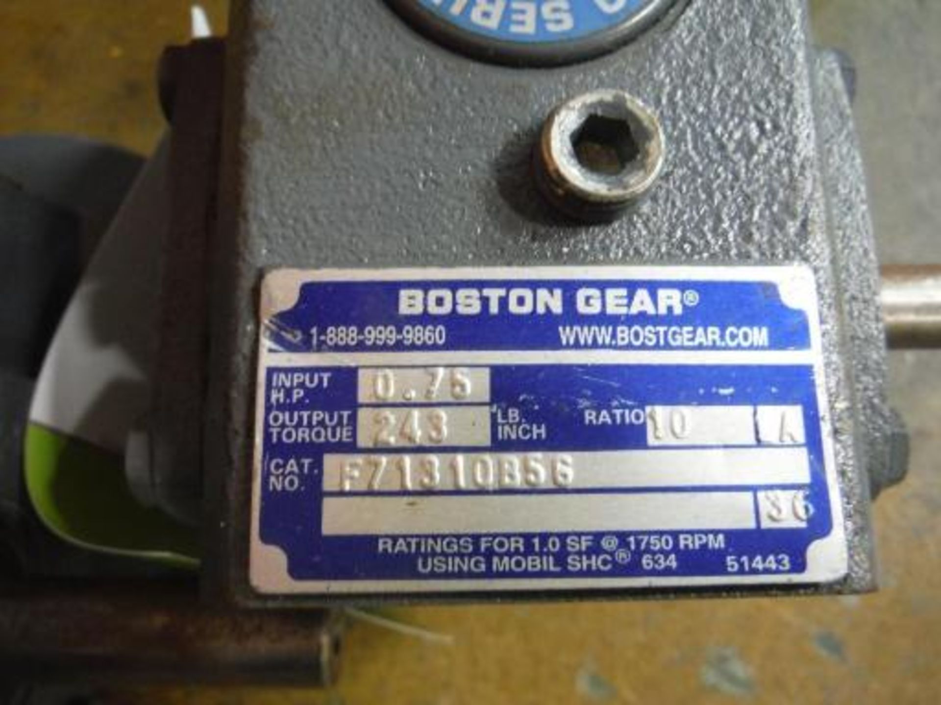 (2) NEW Boston Gear Box, see pictures for specs (EACH). Located in Marion, Ohio Rigging Fee: $25 - Image 2 of 3