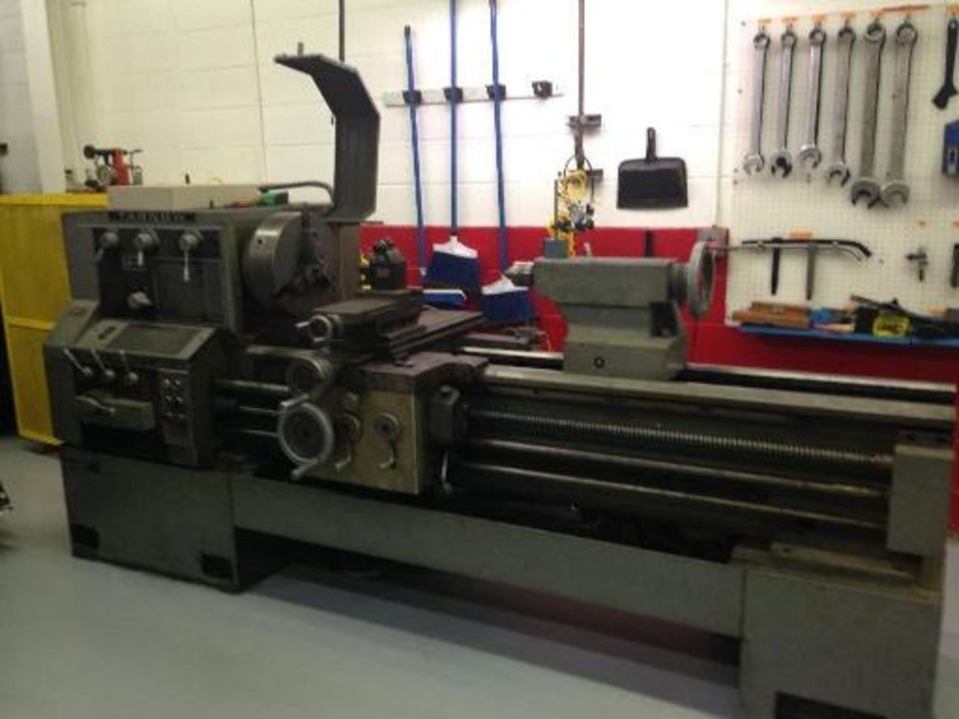 Tarnow engine lathe (may need work) with tooling. Located in Marion, Ohio Rigging Fee: $400
