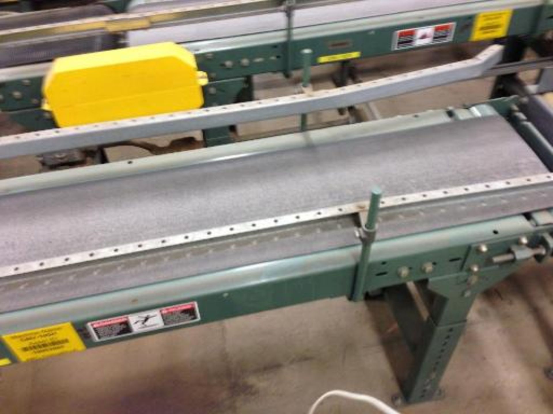 Hytrol belt conveyor 16 inch x 5 feet long. Located in Marion, Ohio Rigging Fee: $200 - Image 2 of 3