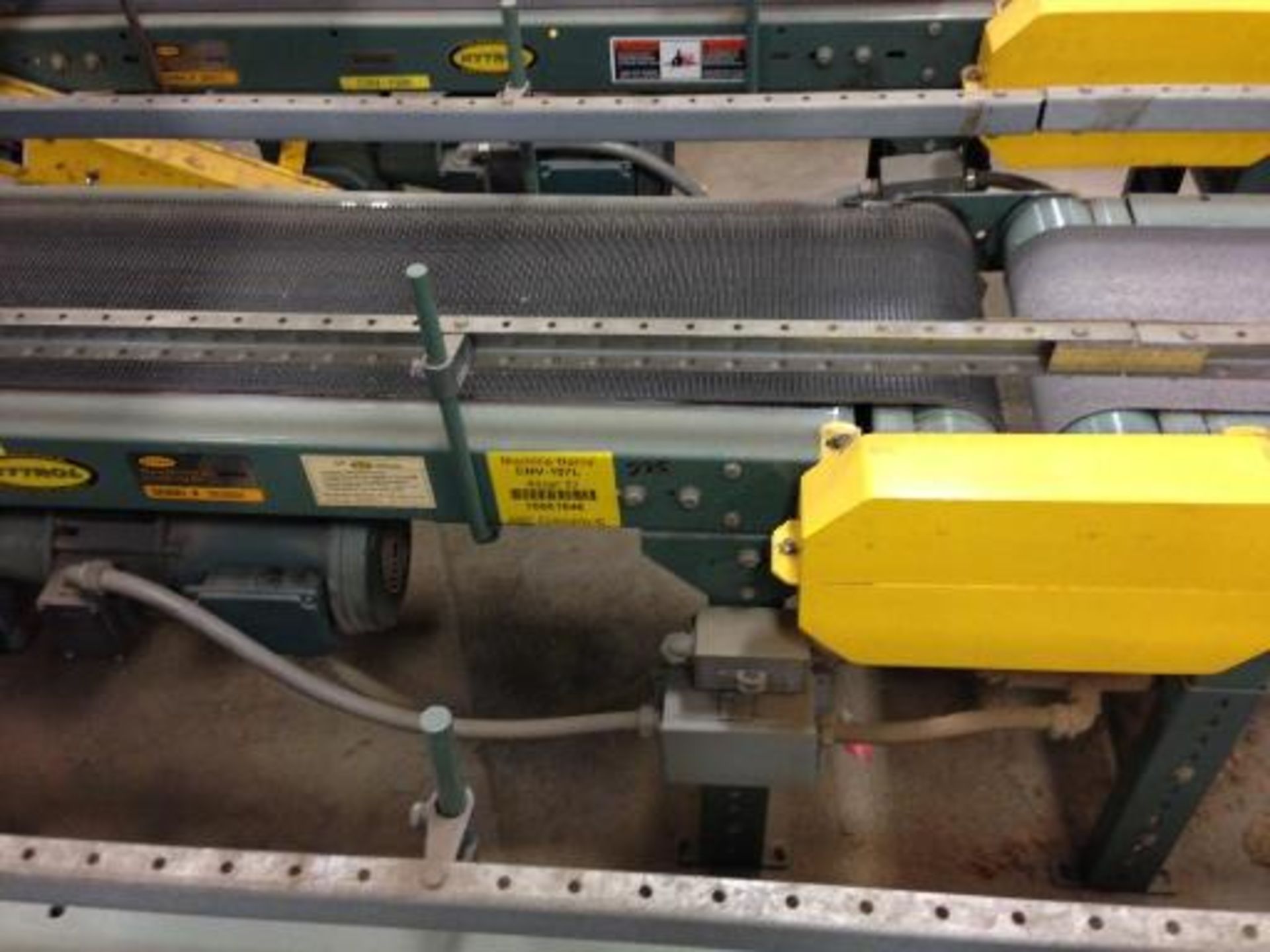 Hytrol belt conveyor16 inch x 5 feet long. Located in Marion, Ohio Rigging Fee: $200 - Image 3 of 4