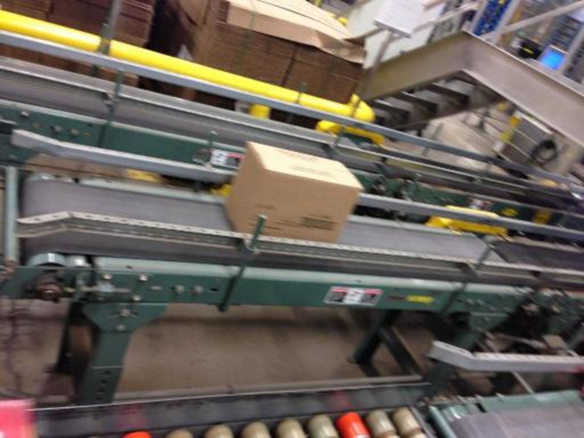 Line 12 mild steel conveyor. Located in Marion, Ohio Rigging Fee: $200