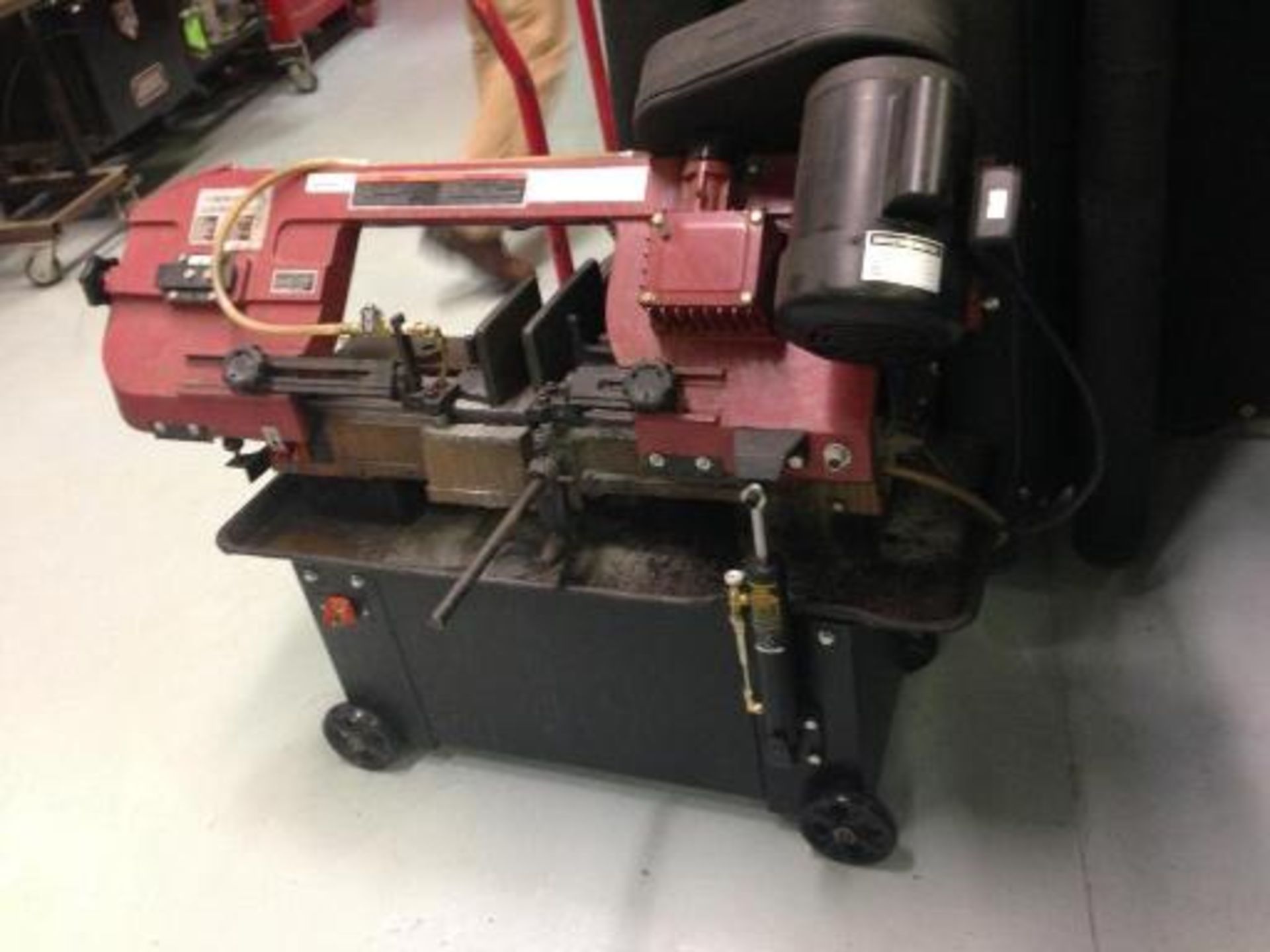Horizontal metal band saw. Located in Marion, Ohio Rigging Fee: $150 - Image 2 of 2