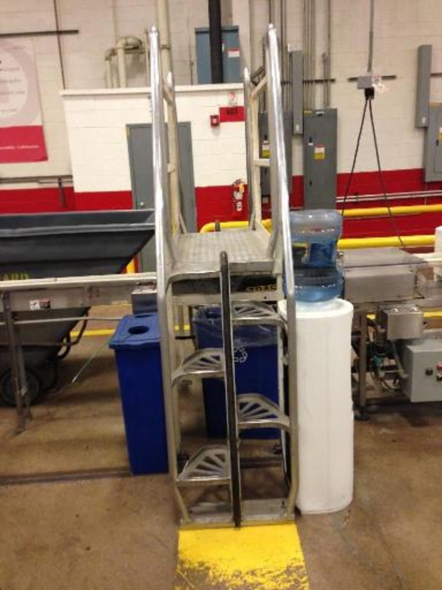 Lapeyre stair conveyor crossover. Located in Marion, Ohio Rigging Fee: $100 - Image 2 of 3