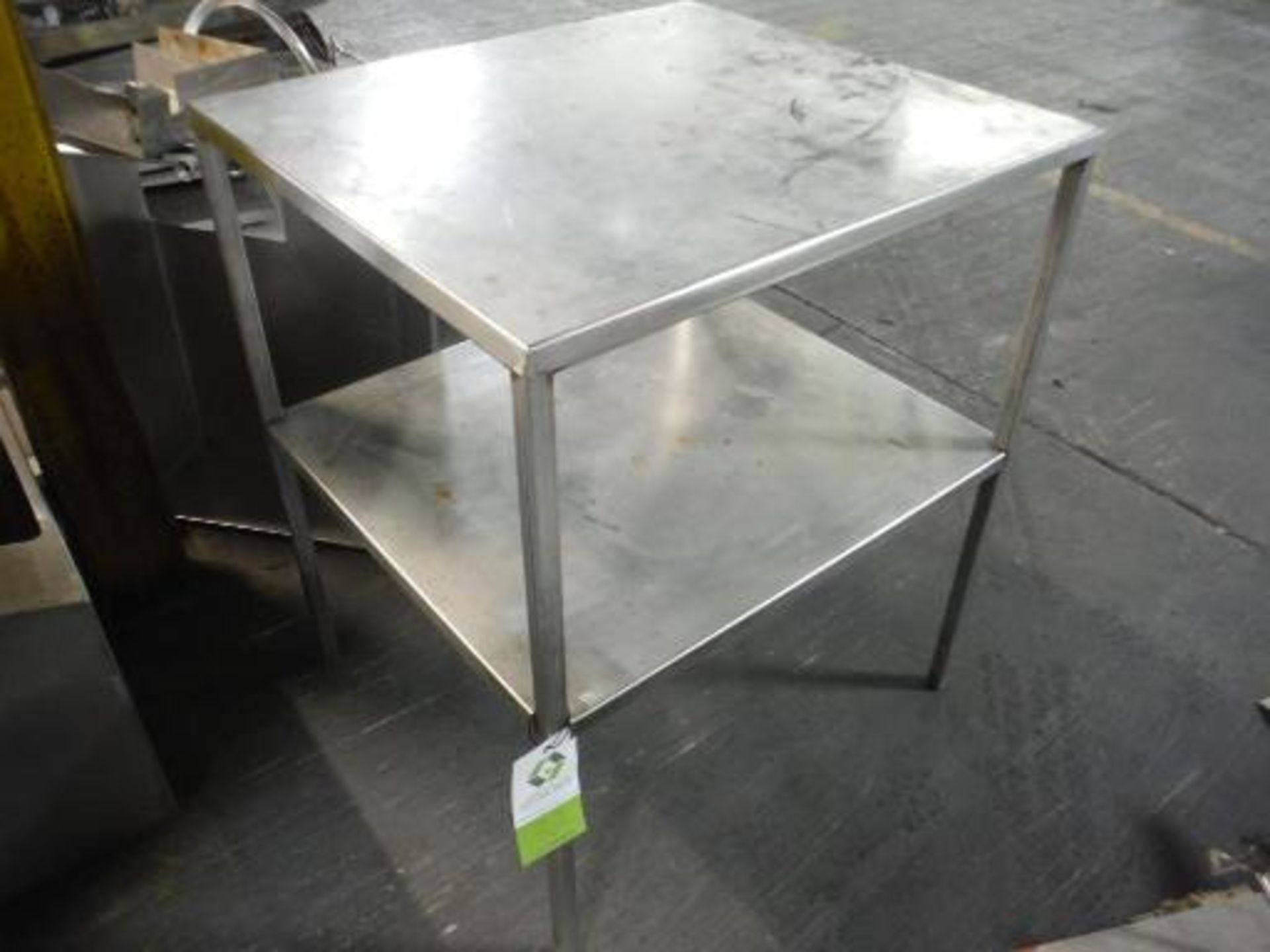 SS Table, 30 in. long x 27 in. wide x 36 in. tall This item is located in Wisconsin **__ A Rigging