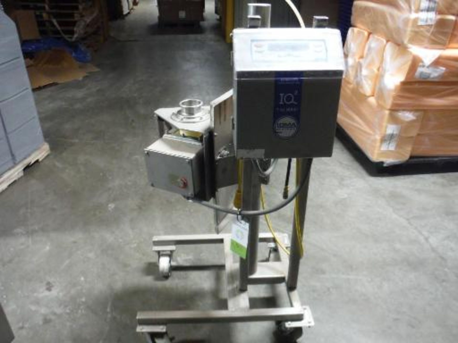 Loma IQ2 tube metal detector, 3 in. clamp fittings, on wheels This item is located in Kansas **__