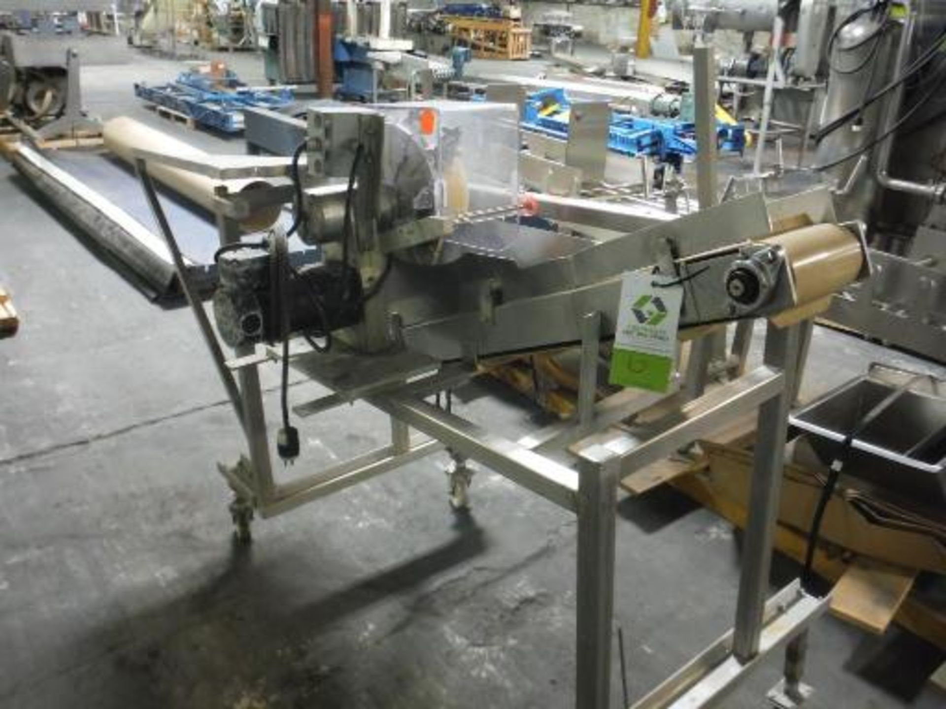 Devro 4 head Z linker, SS frame, on casters, missing parts This item is located in Wisconsin **__
