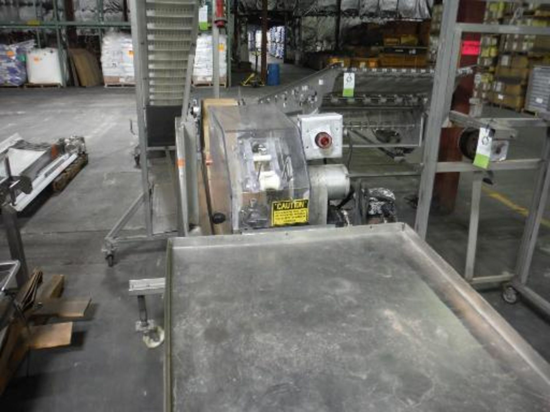Devro 4 head Z linker, SS frame, on casters, missing parts This item is located in Wisconsin **__ - Image 2 of 4