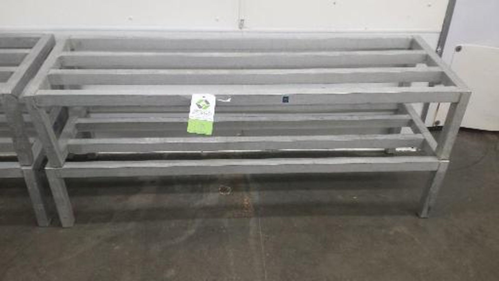 (2) Aluminum product Racks 5'L x 20''W x 1'H (LOT), Located in North Dakota (NOT OWNED BY