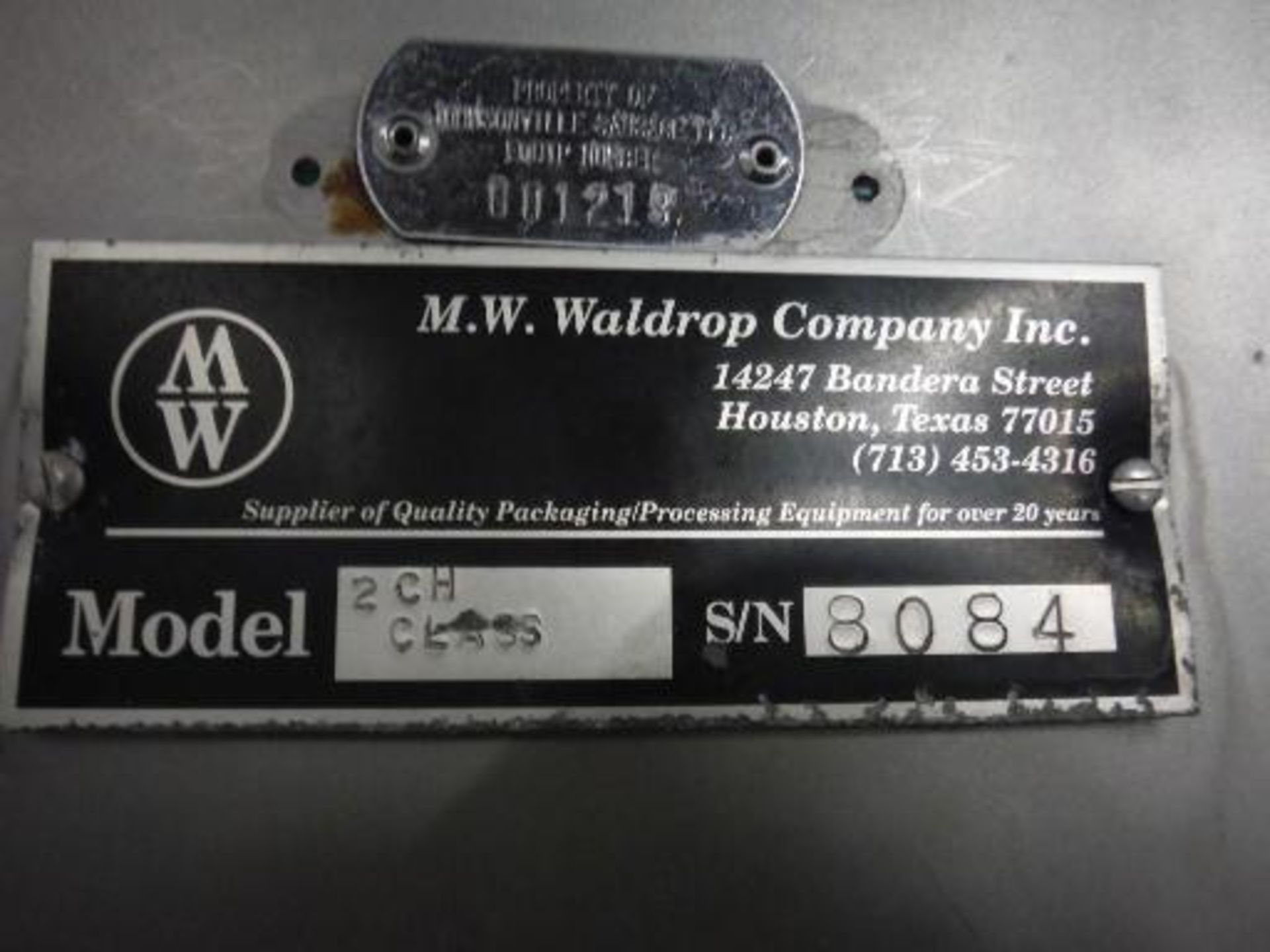 MW Waldrop 2 lane classifier conveyor, Model 2CH Class, SN 8084, 72 in. long x 19 in. wide x 33 - Image 4 of 4