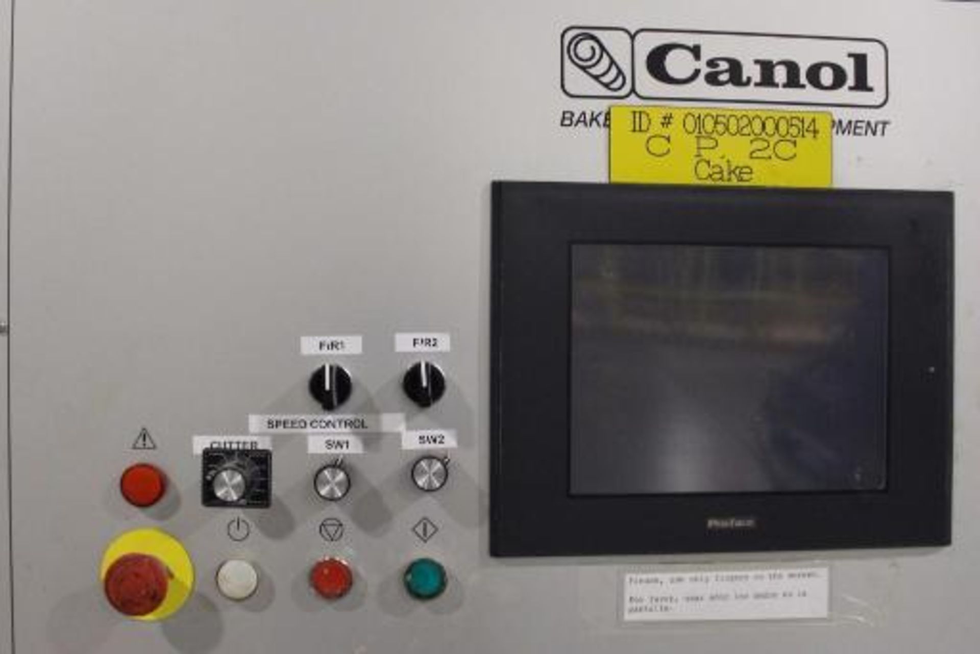 Subject to the bulk bid - Canol Stainless Steel Process Table Computer Control Panel Guillotine - Image 2 of 4