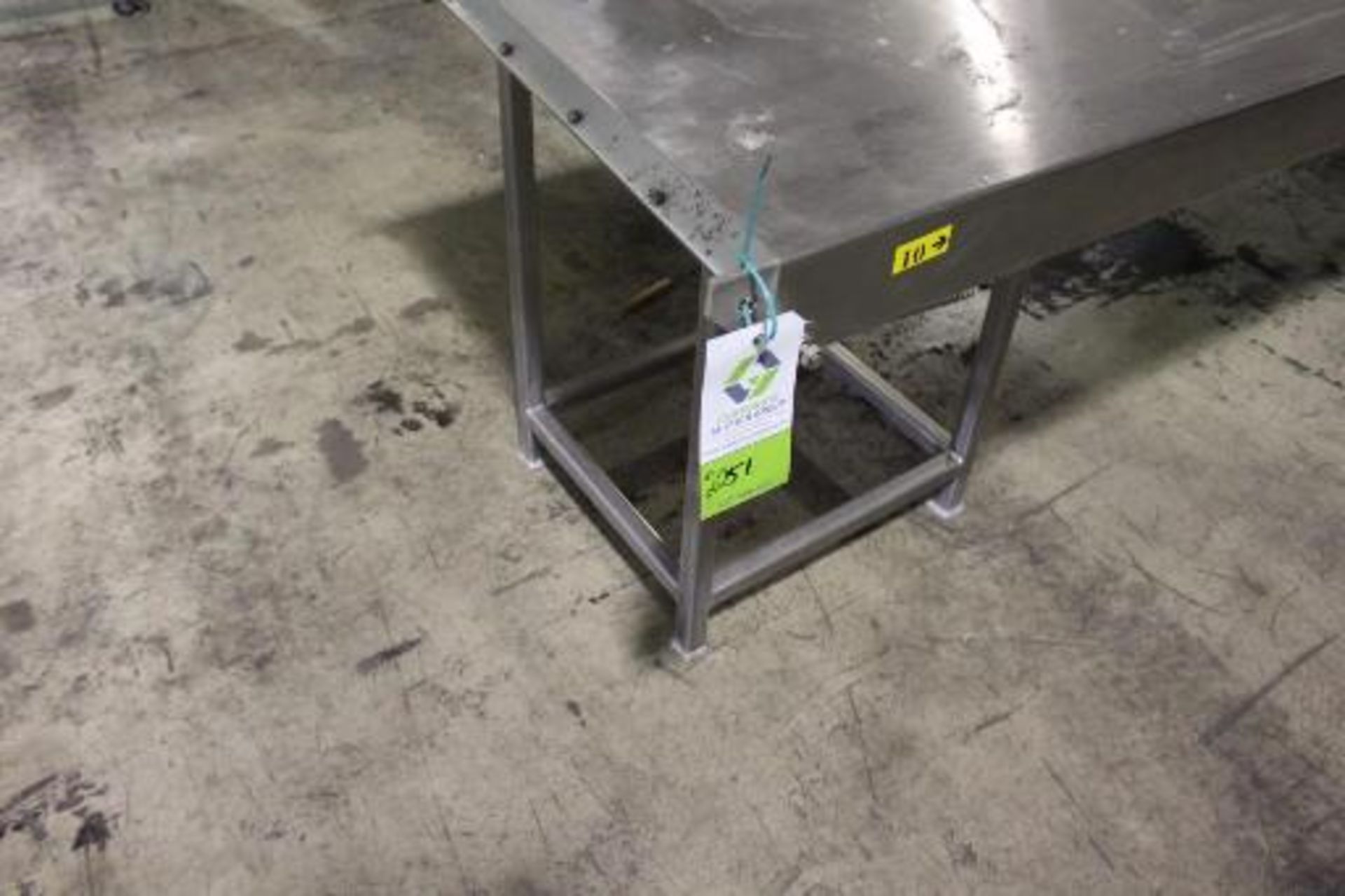 Subject to the bulk bid - Canol Dough Folding Table All Stainless Manufacture Date 2005. Located - Image 2 of 2