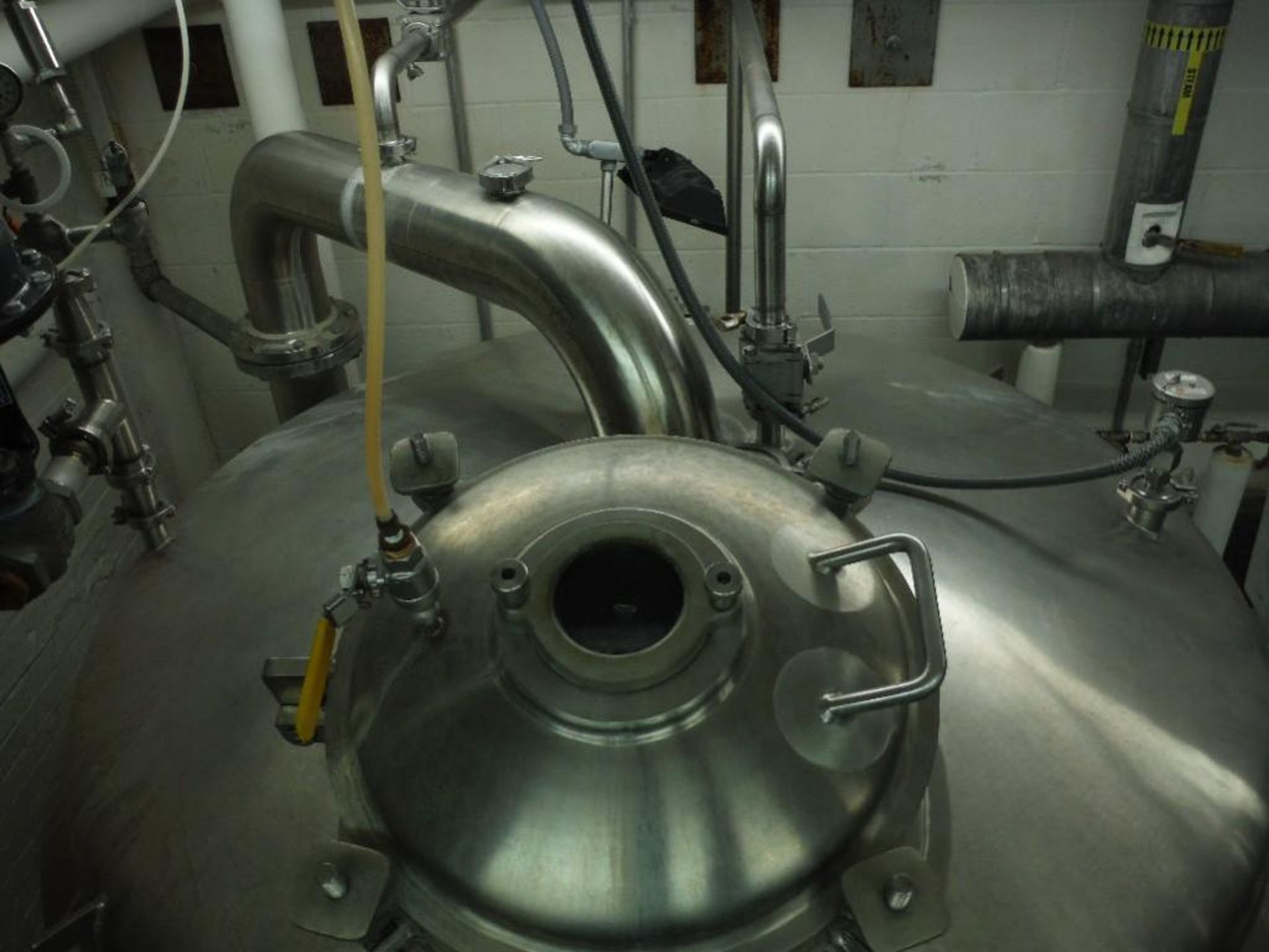 Cherry Burell Steam Jacketed tank 7ft x 5ft6in, S/N: F-028-82 / Rigging Fee: $600 - Image 5 of 5