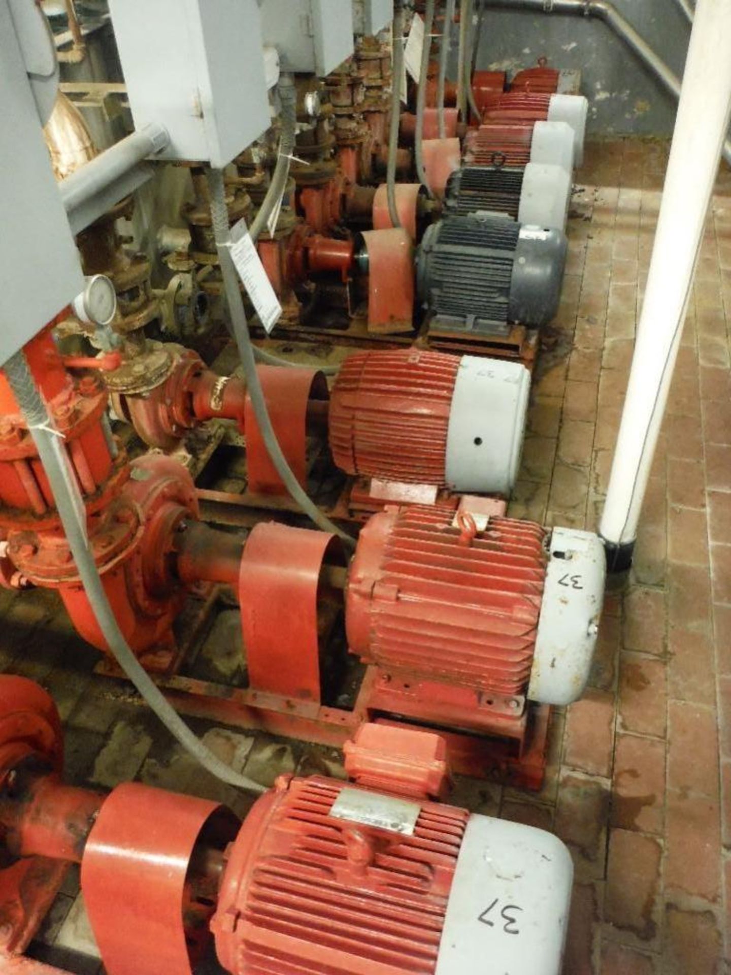 (8) 15 HP motors w/ pumps, w/ switches (EACH) / Rigging Fee: $250