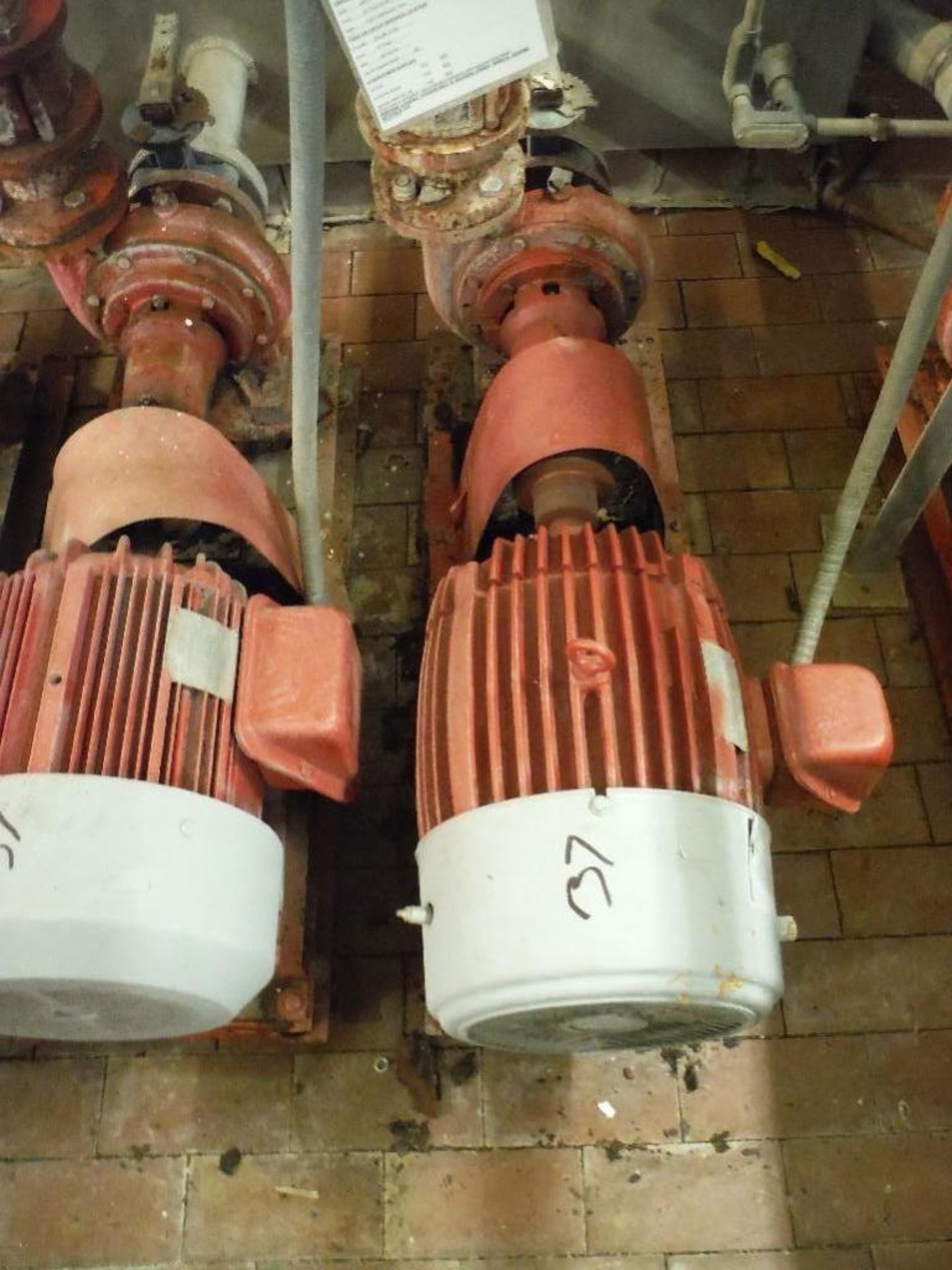 (8) 15 HP motors w/ pumps, w/ switches (EACH) / Rigging Fee: $250 - Image 8 of 10