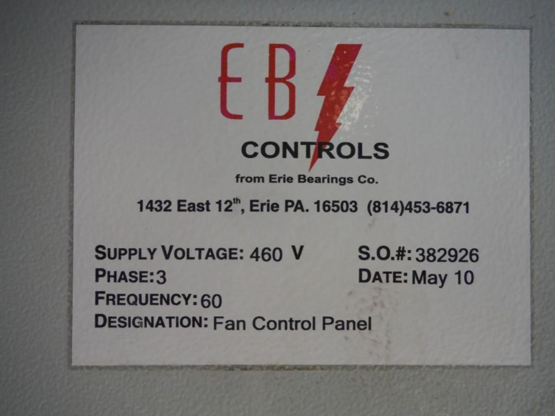 EB Control Panel / Rigging Fee: $45 - Image 2 of 2