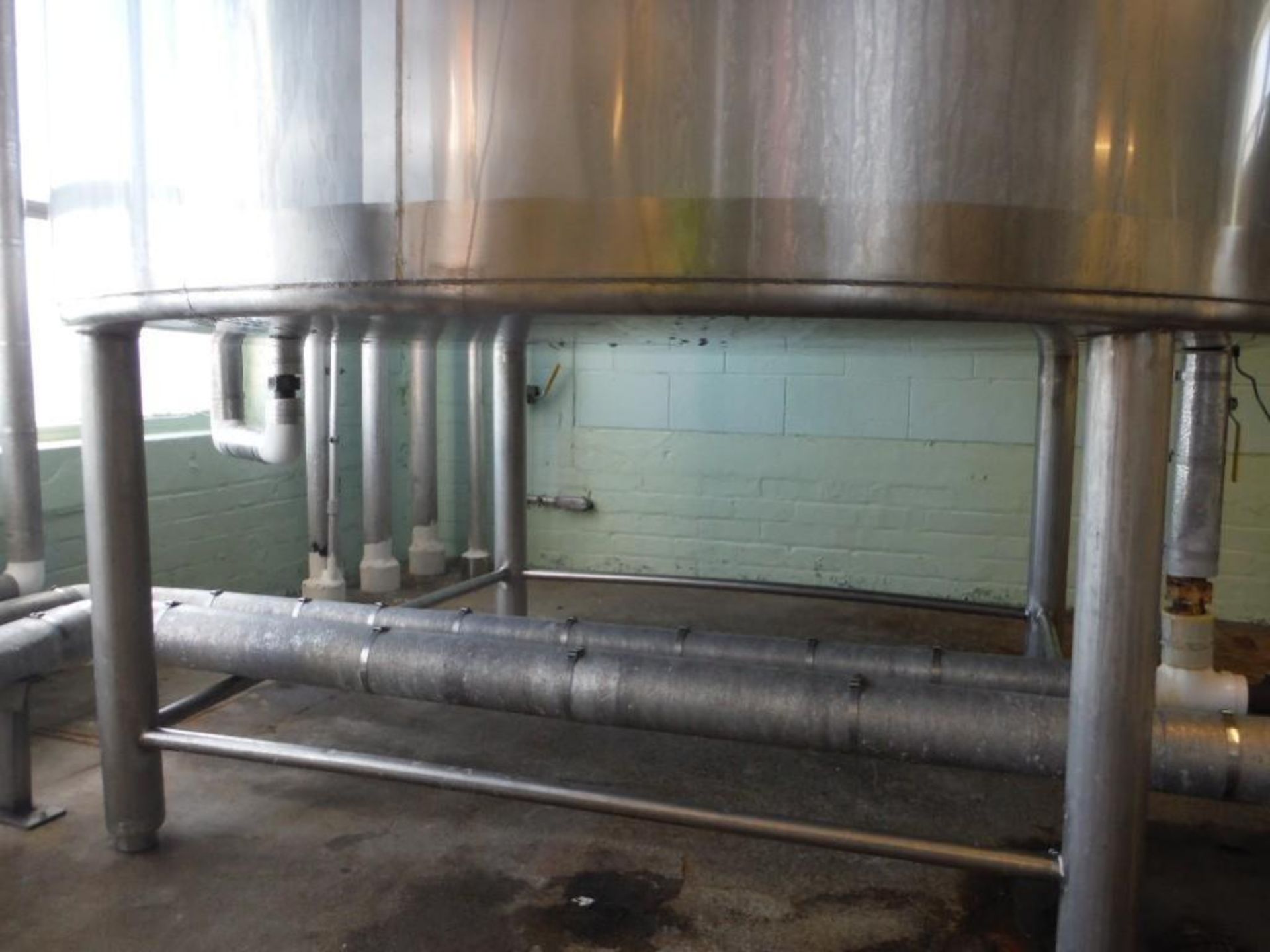 General Oil Co. S.S. Jacketed tank, 5ft x 6ft8in, S/N: TK8382 / Rigging Fee: $325 - Image 2 of 5