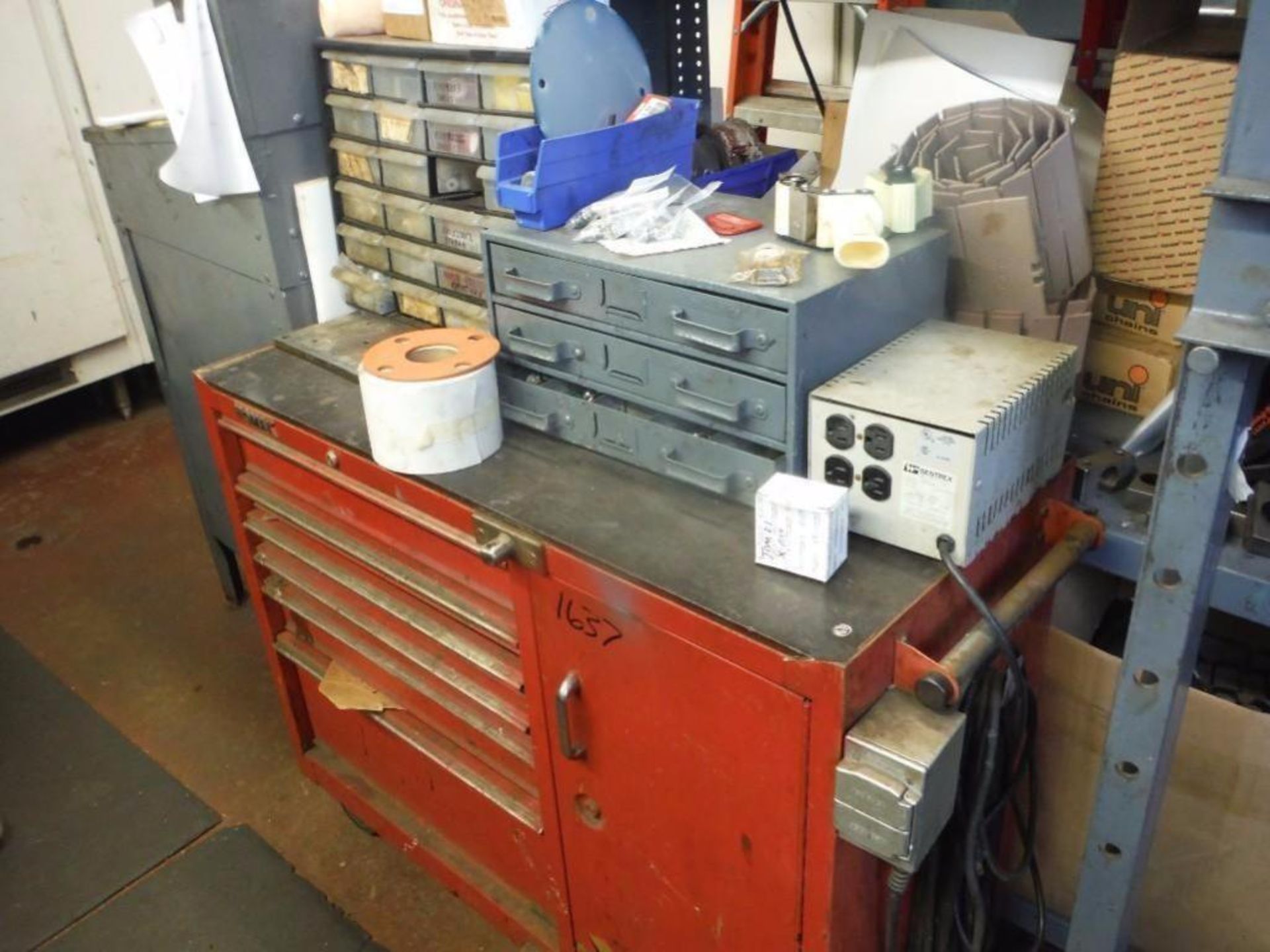 Tool Box and Miscellaneous part bins  Rigging Fee: $25
