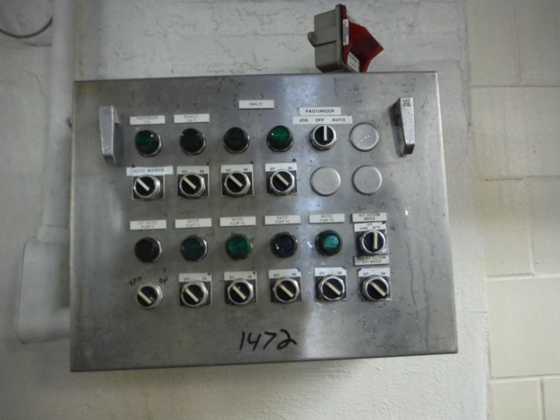 S.S. Control Panel, 21in x 10in x 15in  Rigging Fee: $40