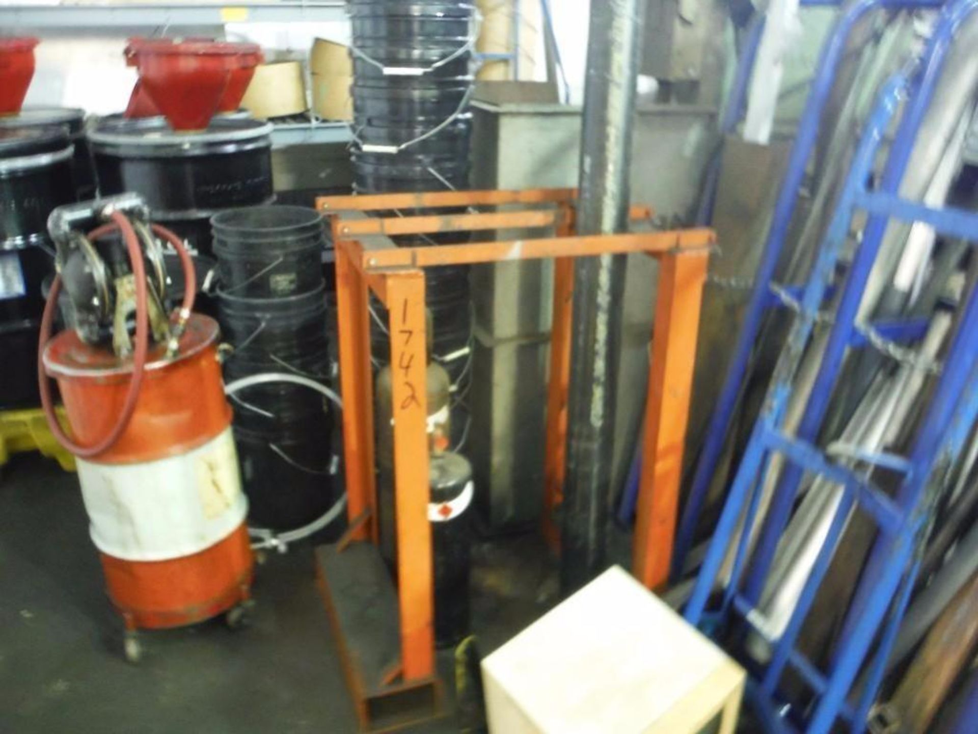 Miscellaneous Pipe Rack, Shelving, 8ft x 30in x 10ft,  Rigging Fee: $50