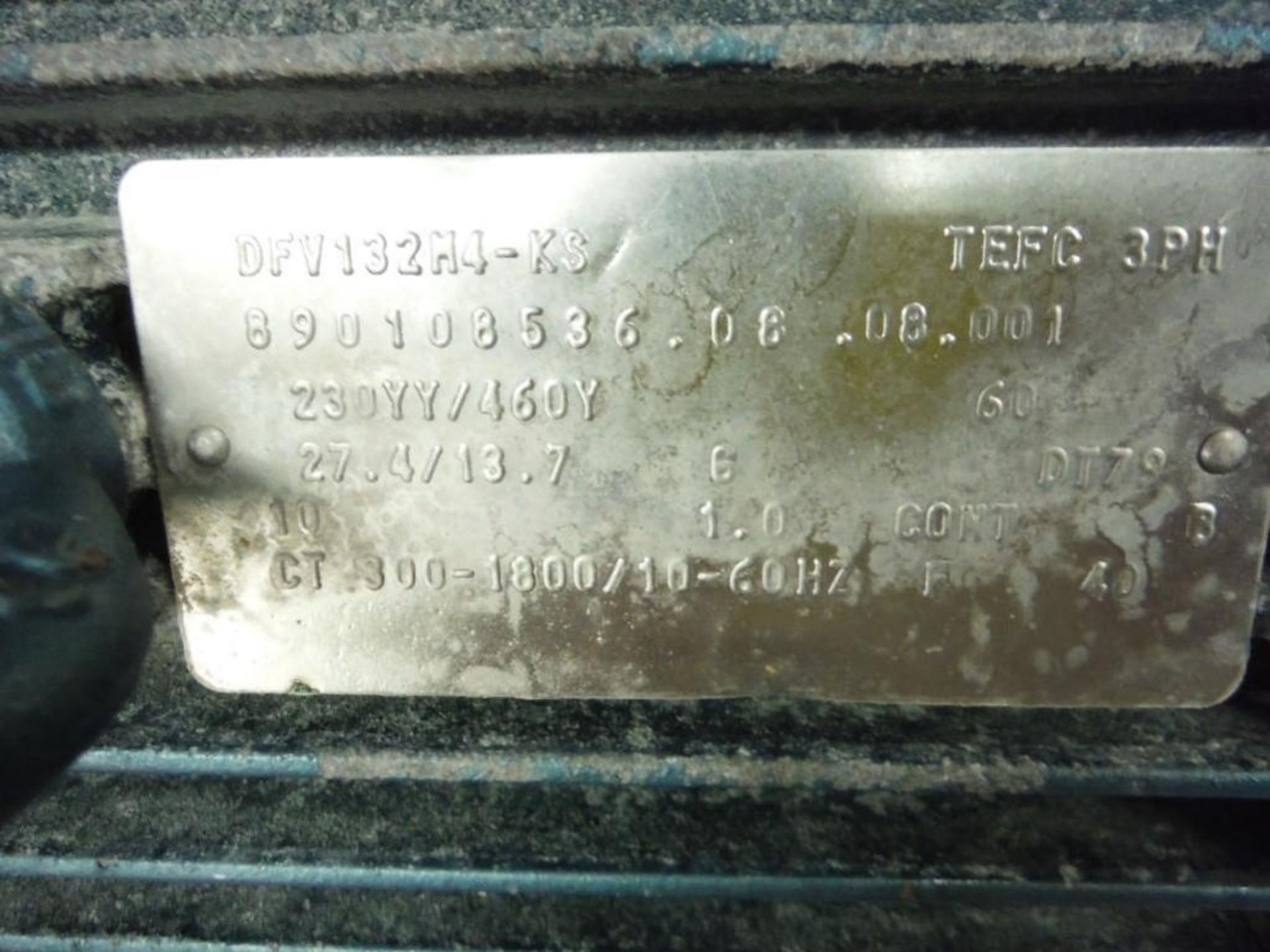 Waukesha pump, Model: 220U1, S/N: 385526, w/ 10 HP motor  Rigging Fee: $30 - Image 5 of 5