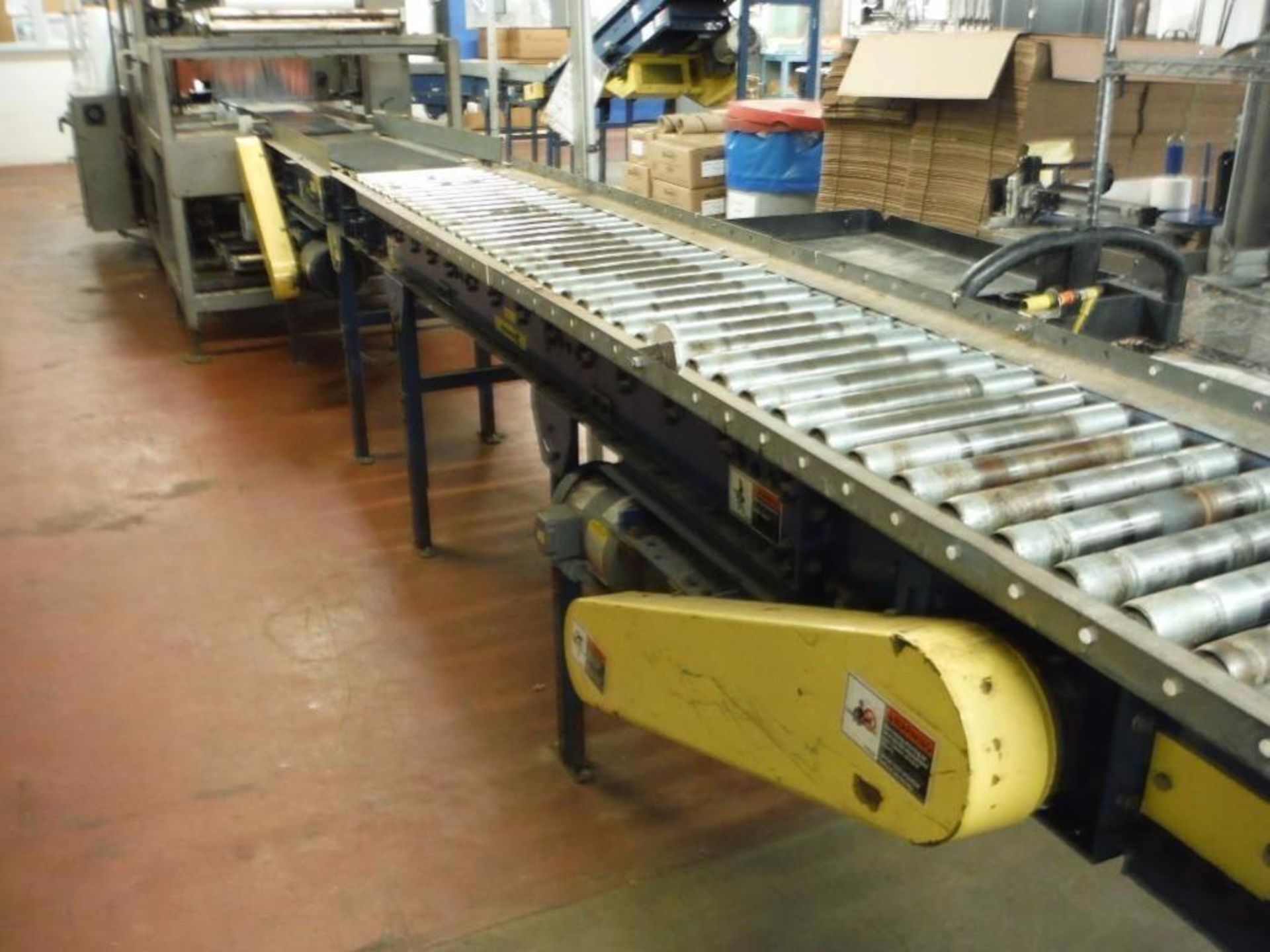 Versa Power Roller Conveyor, 32ft x 15in x 32in  Rigging Fee: $300 - Image 2 of 3