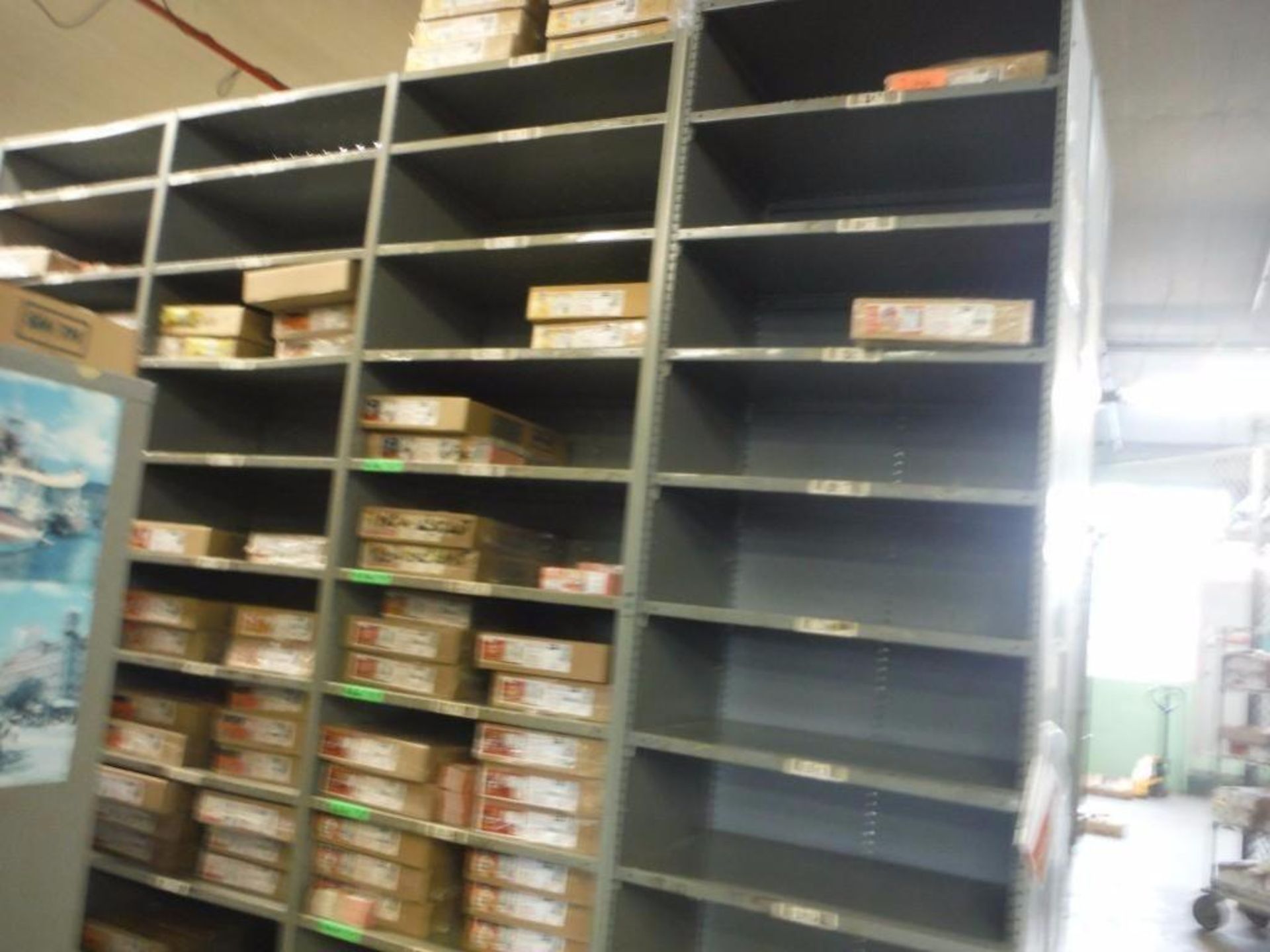 (298) Sections of Shelving  Rigging Fee: $3000