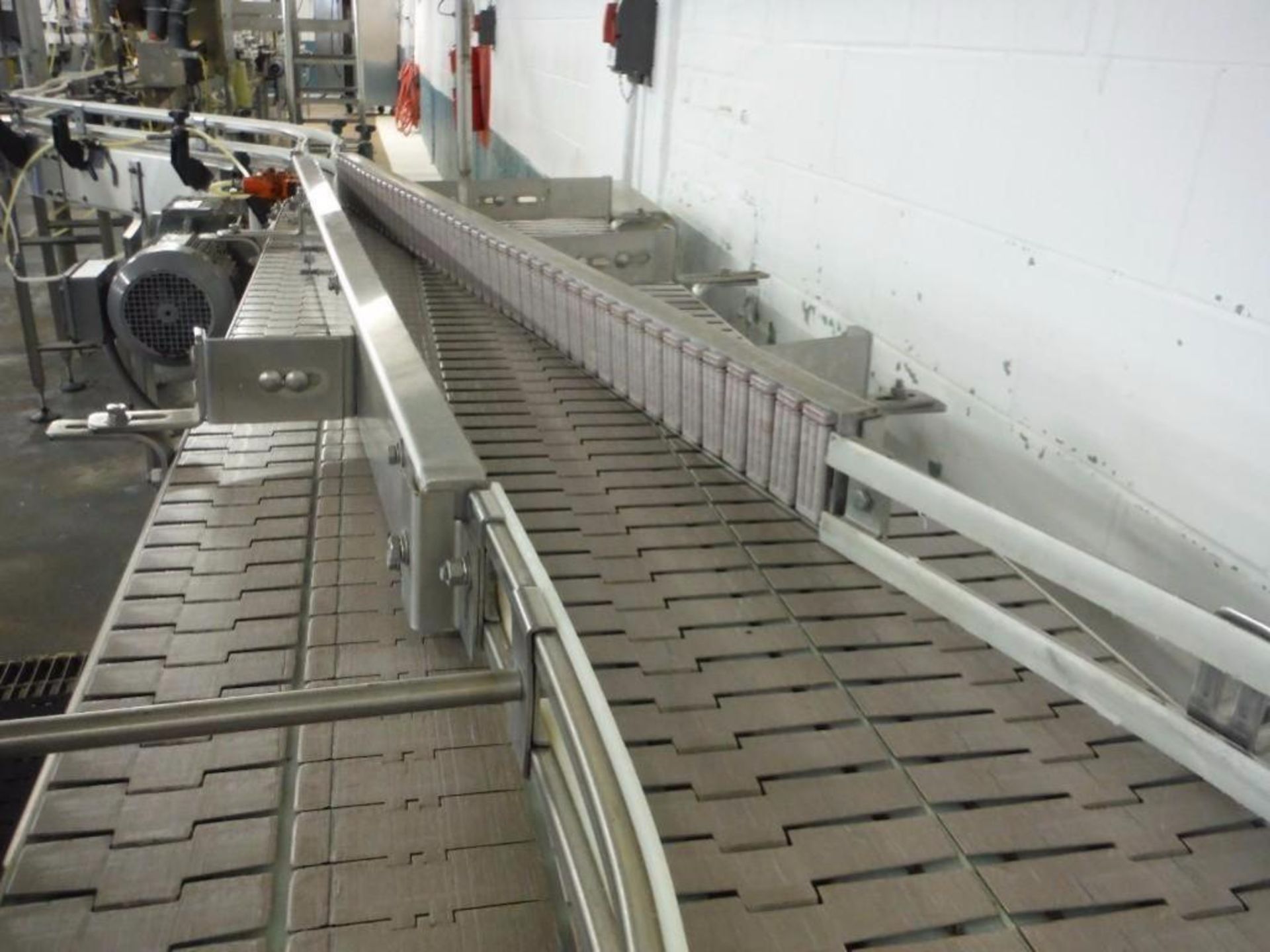 Priority One S.S. Table Top Conveyor w/ dual 7 1/2in belt, 18ft x 15in x 45in tall No belt - Image 3 of 5