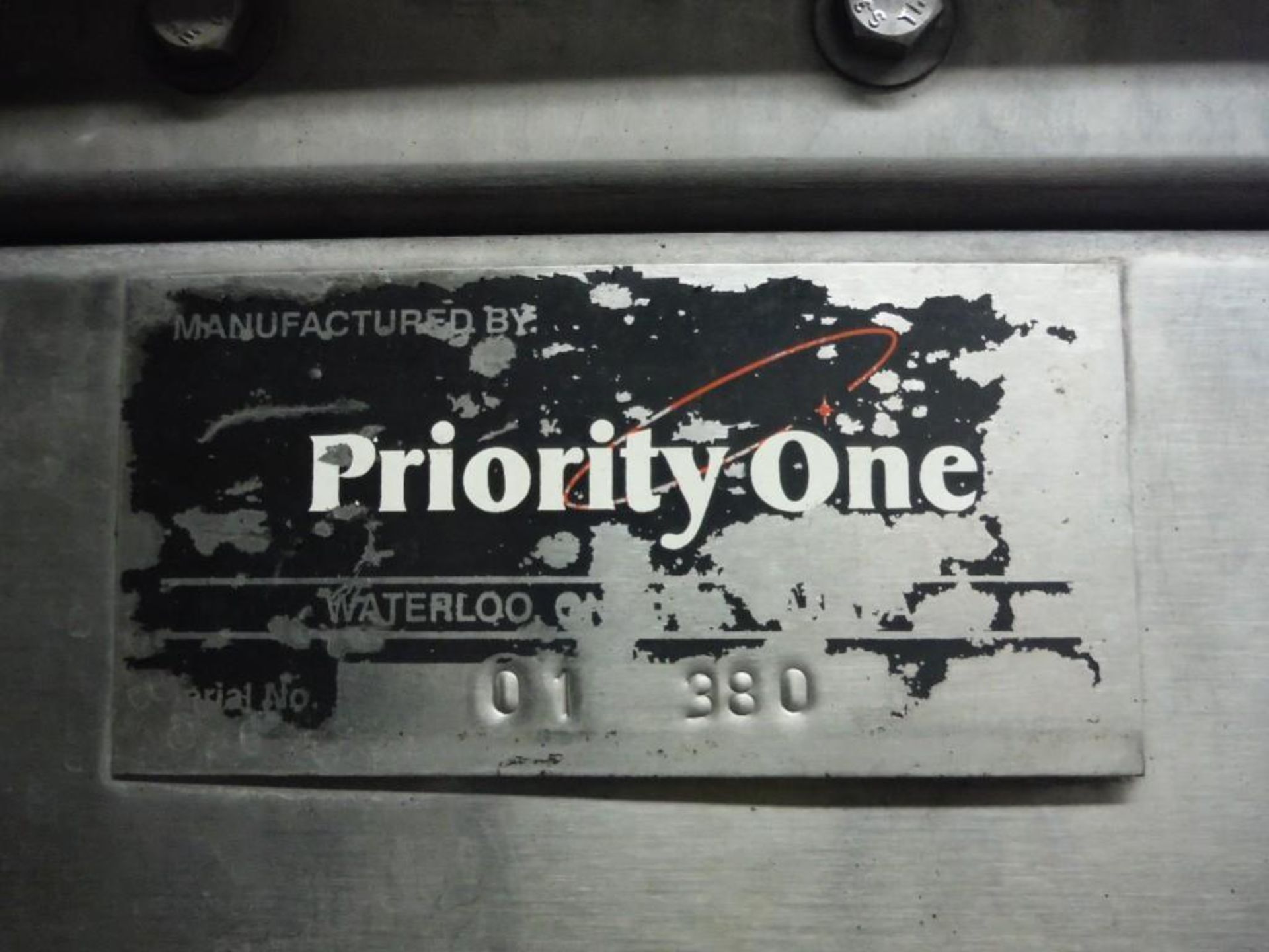 Priority One Line 1 Lowerator, 117in infeed, 49in discharge  Rigging Fee: $300 - Image 6 of 6