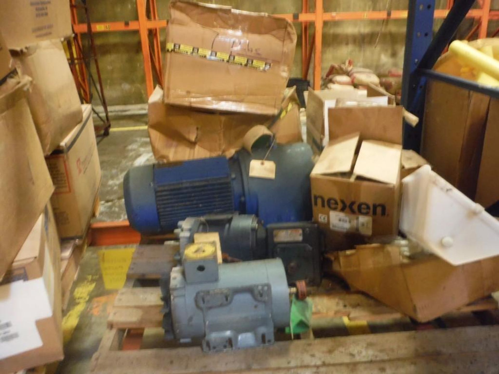 (3) Pallets of misc. parts and buckets for bucket elevators (LOT)  Rigging Fee: $30 - Image 2 of 5