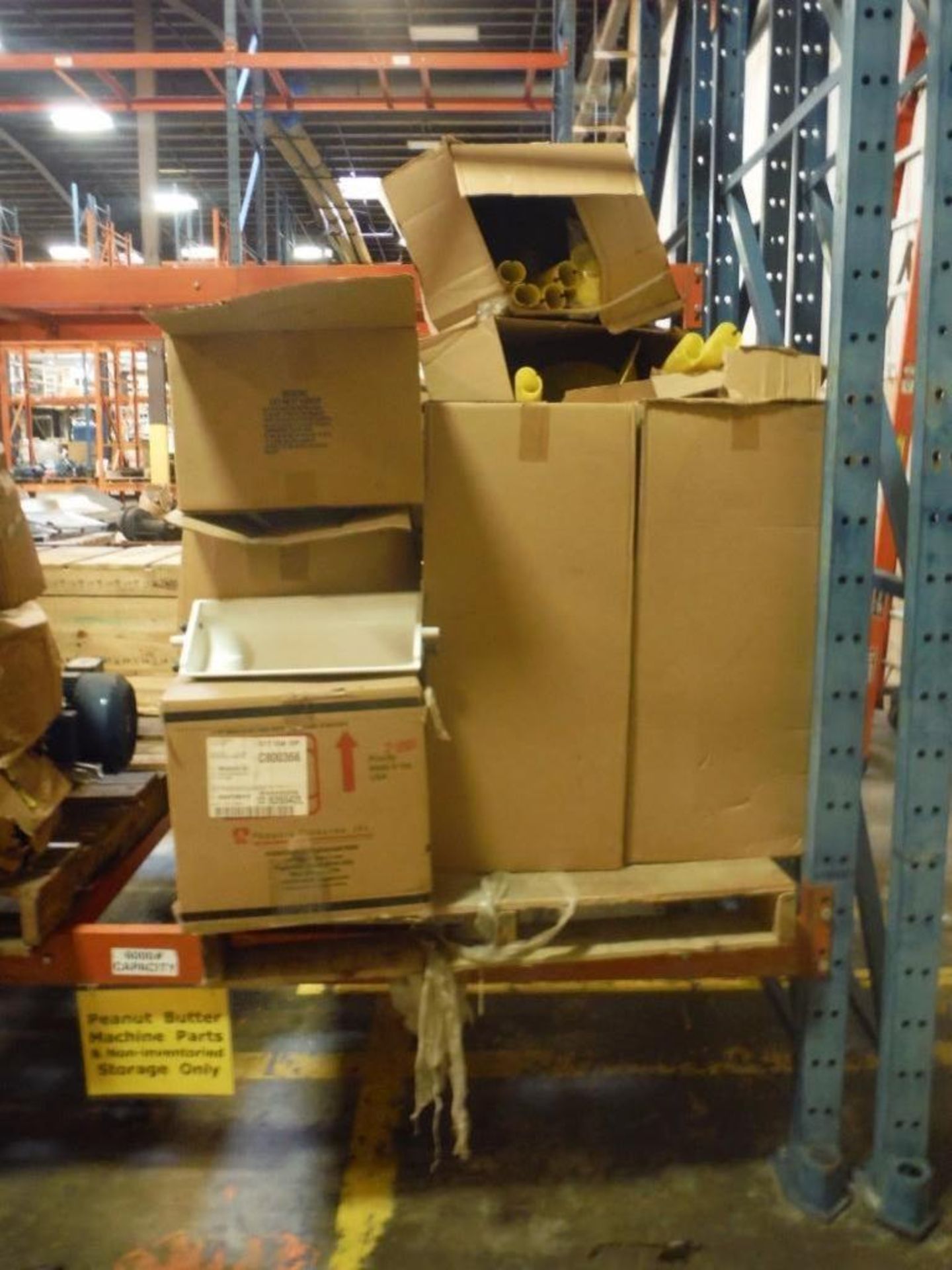 (3) Pallets of misc. parts and buckets for bucket elevators (LOT)  Rigging Fee: $30 - Image 3 of 5