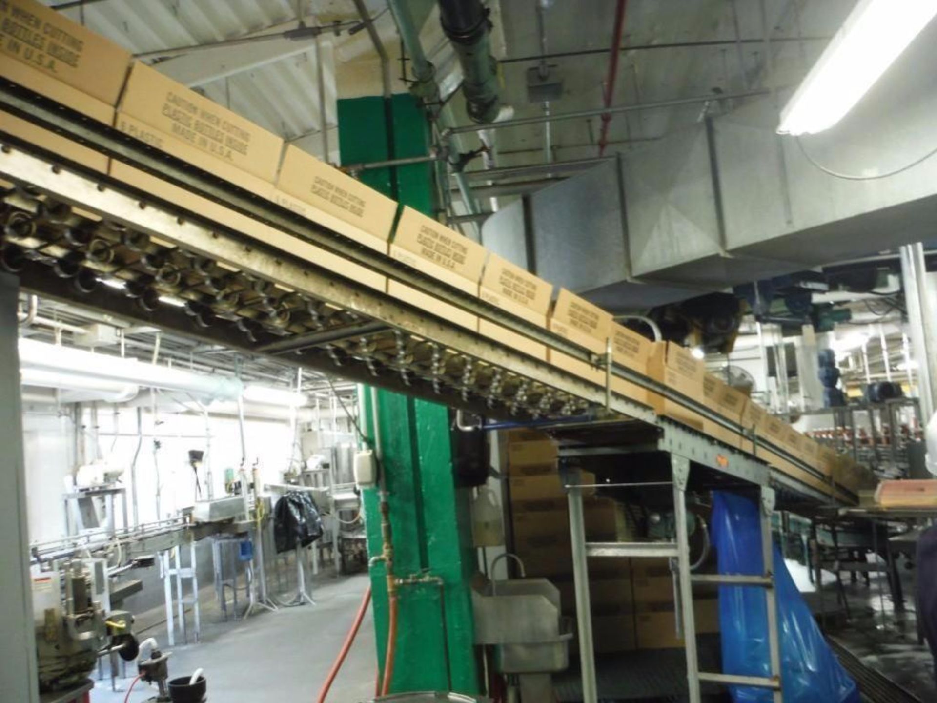 Hytrol Power Roller Conveyor, 275ft x 16in x  Rigging Fee: $1000 - Image 2 of 8