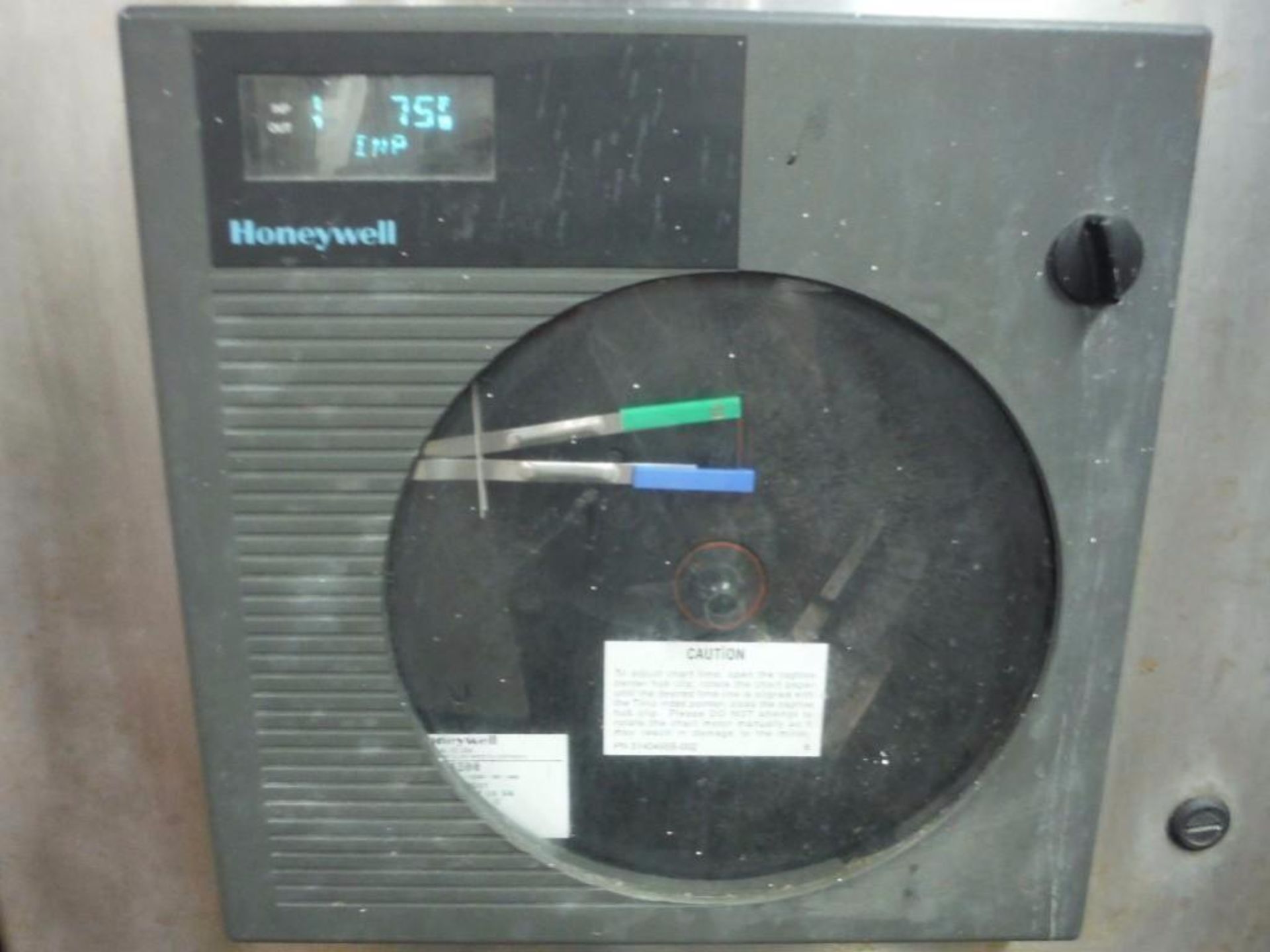 S.S. Control Panel w/ AB Panelview Plus 700 and Honeywell Chart Recorder  Rigging Fee: $10 - Image 4 of 5