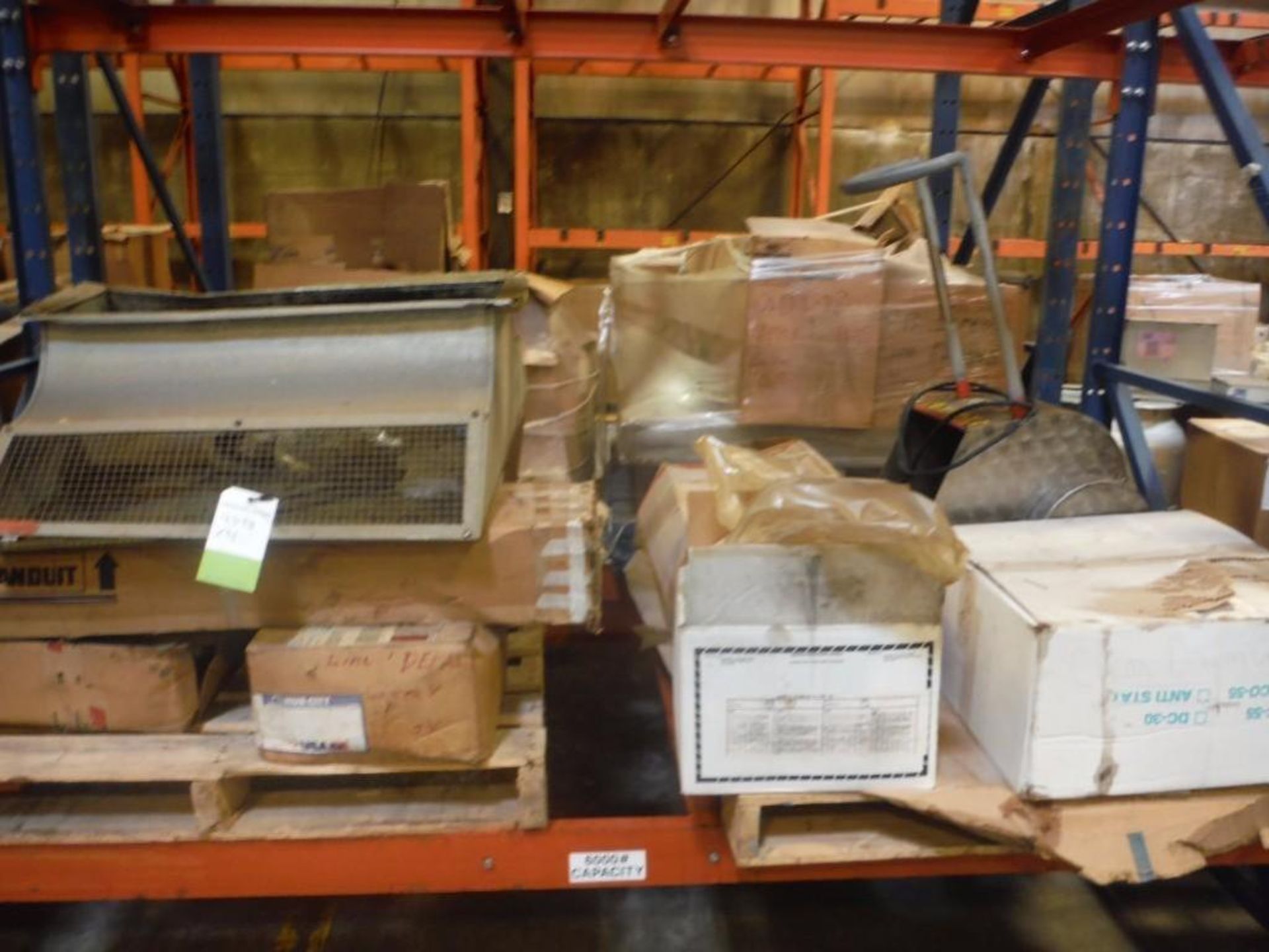 (4) Pallets of misc, parts, boot-boy, and change parts (LOT)  Rigging Fee: $40