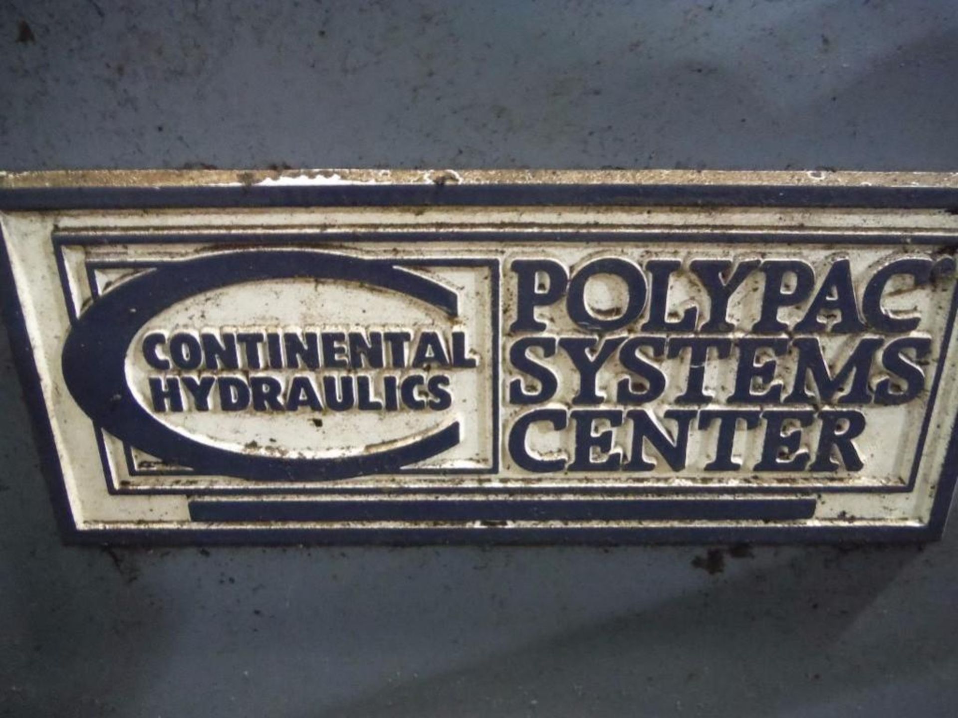 Polypac Systems Center hydrualic power pack with heat exchanger, 40 hp drive / Rigging Fee: $250 - Image 2 of 7