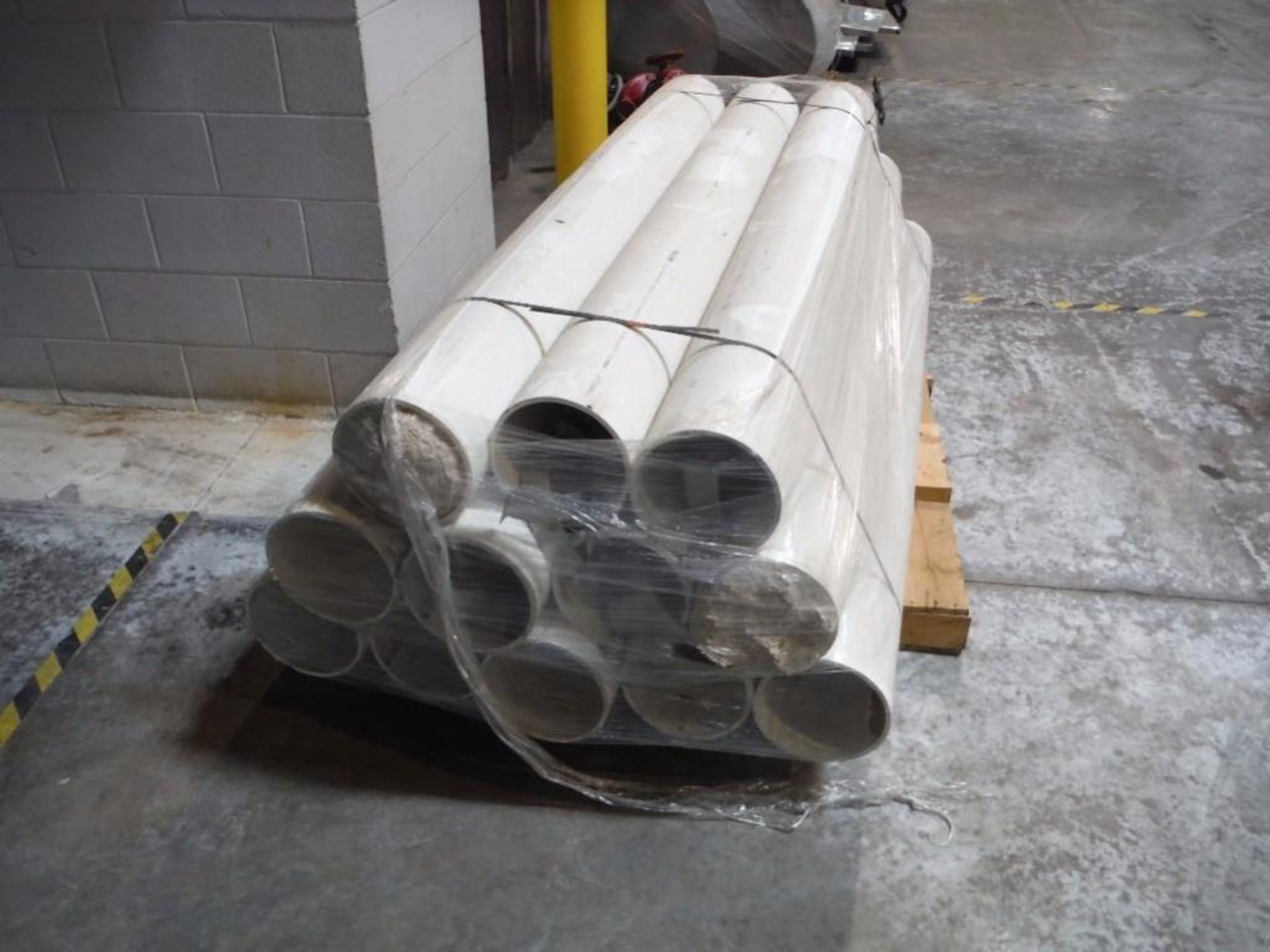 (12) pvc pipes, 8 in. dia x 80 in. long / Rigging Fee: $25 - Image 2 of 2
