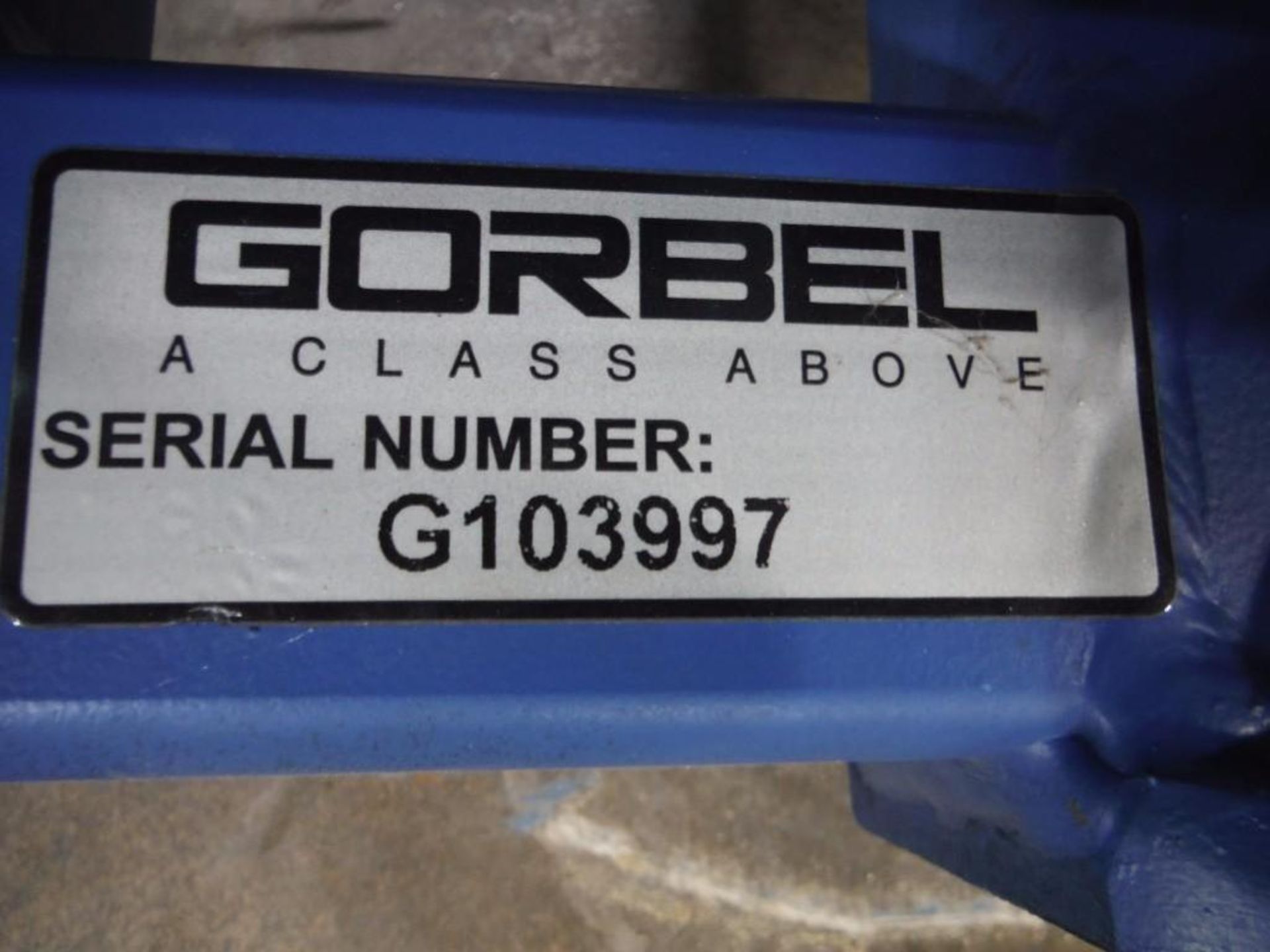 Gorbel jib crane, 150 lb capacity / Rigging Fee: $100 - Image 3 of 4