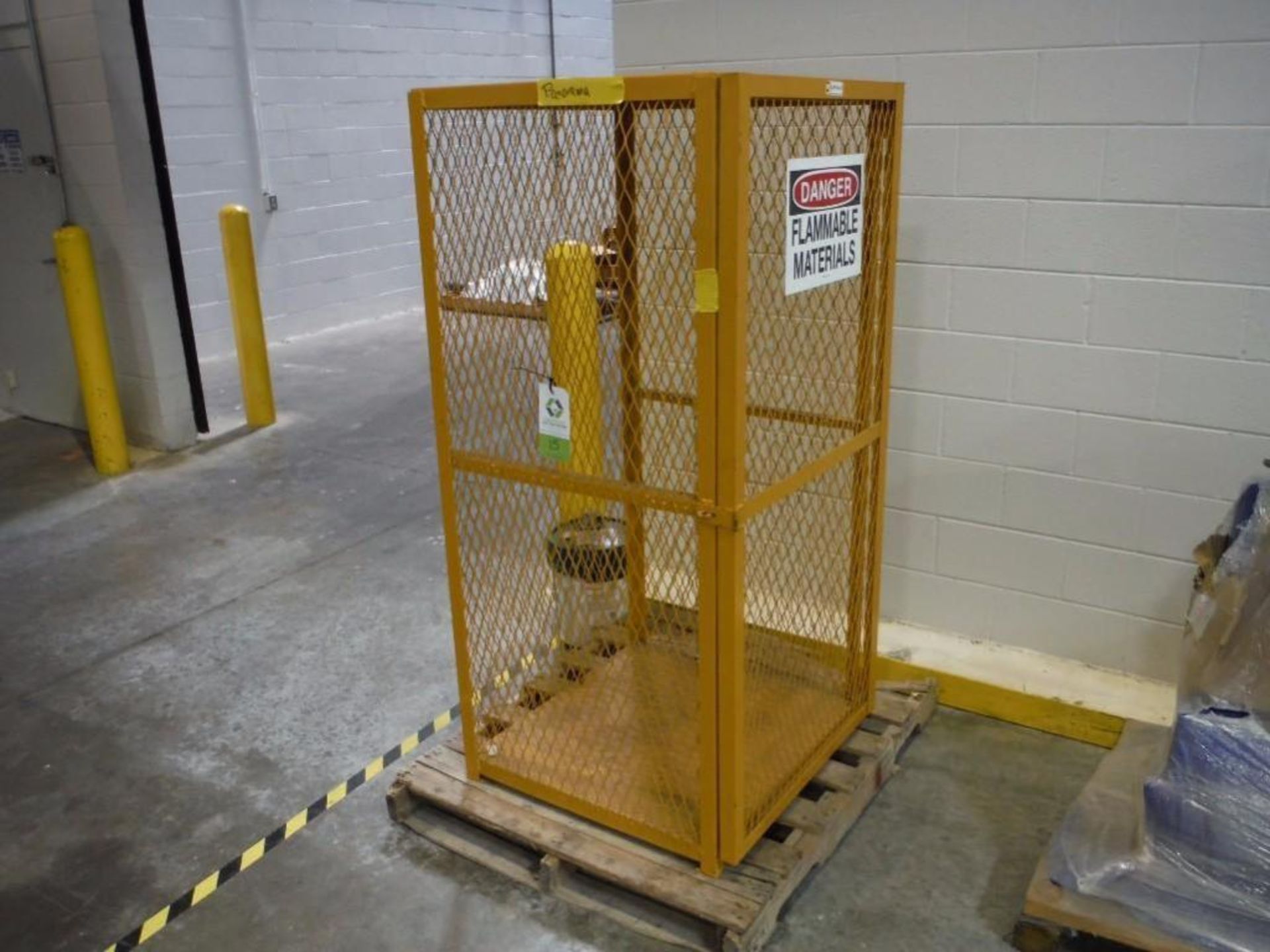 Lockable storage cage / Rigging Fee: $25