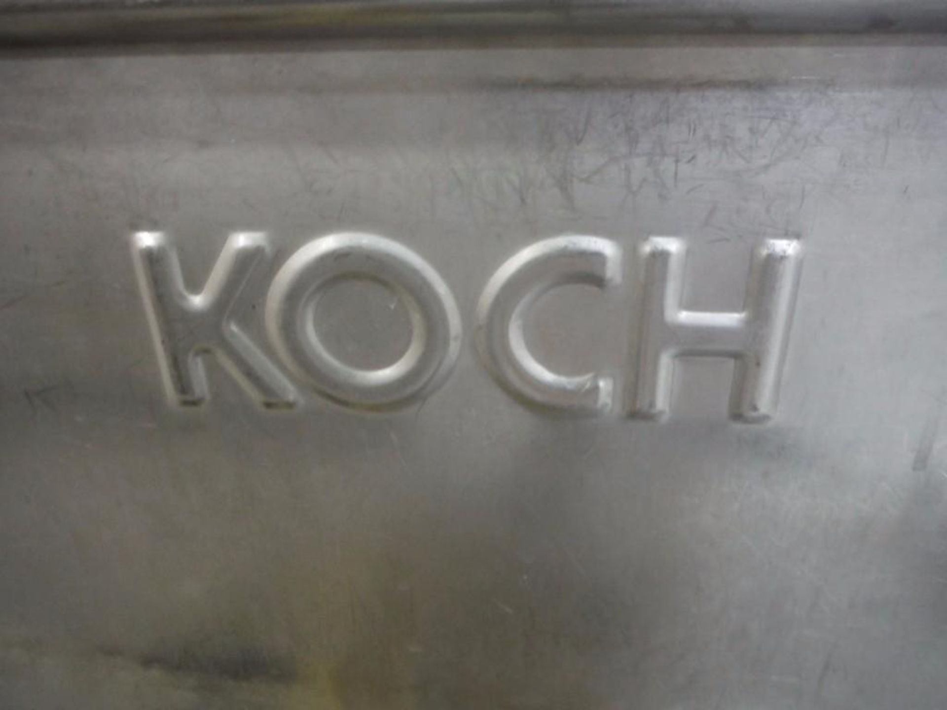 Koch SS tote, 26 in. x 26 in. x 20 in. deep / Rigging Fee: $20 - Image 2 of 2