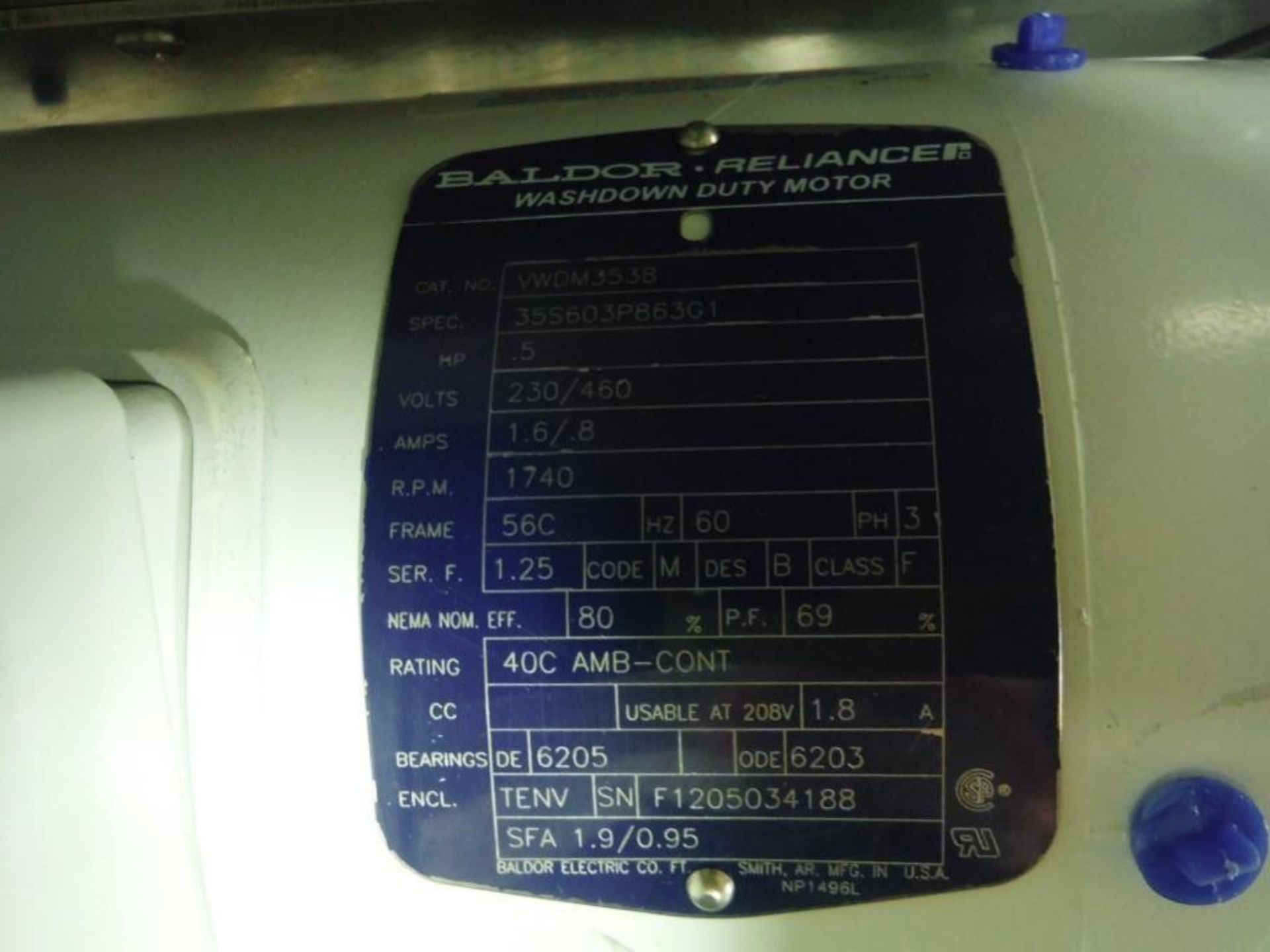 2011 Multi-fill SS filler with elevator, Model MPFSC-120-01, SN 590, 53 in. infeed x 93 in. discharg - Image 8 of 9