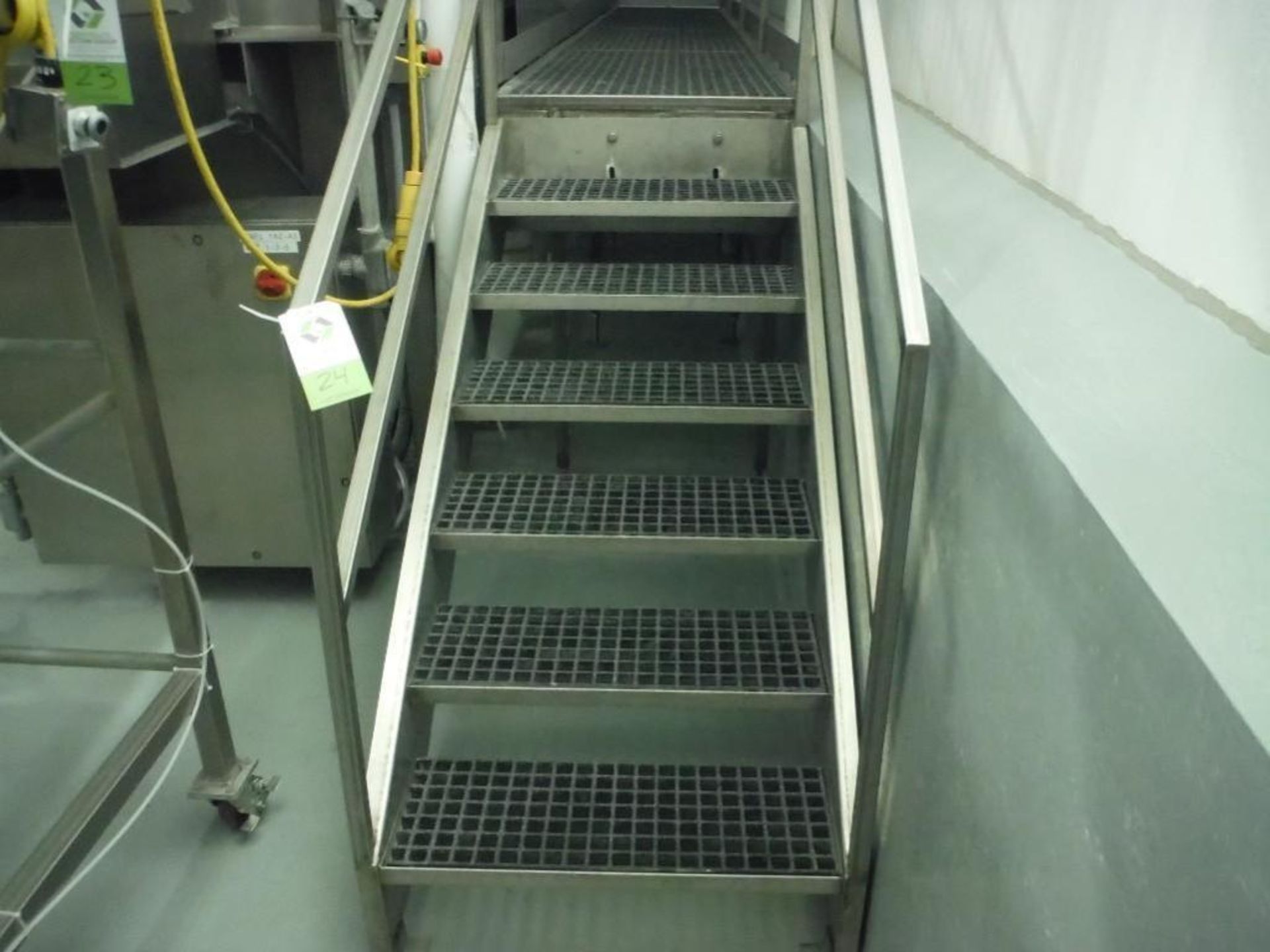 SS platform, 26 ft. long x 33 in. wide x 48 in. tall, including steps - Image 2 of 3