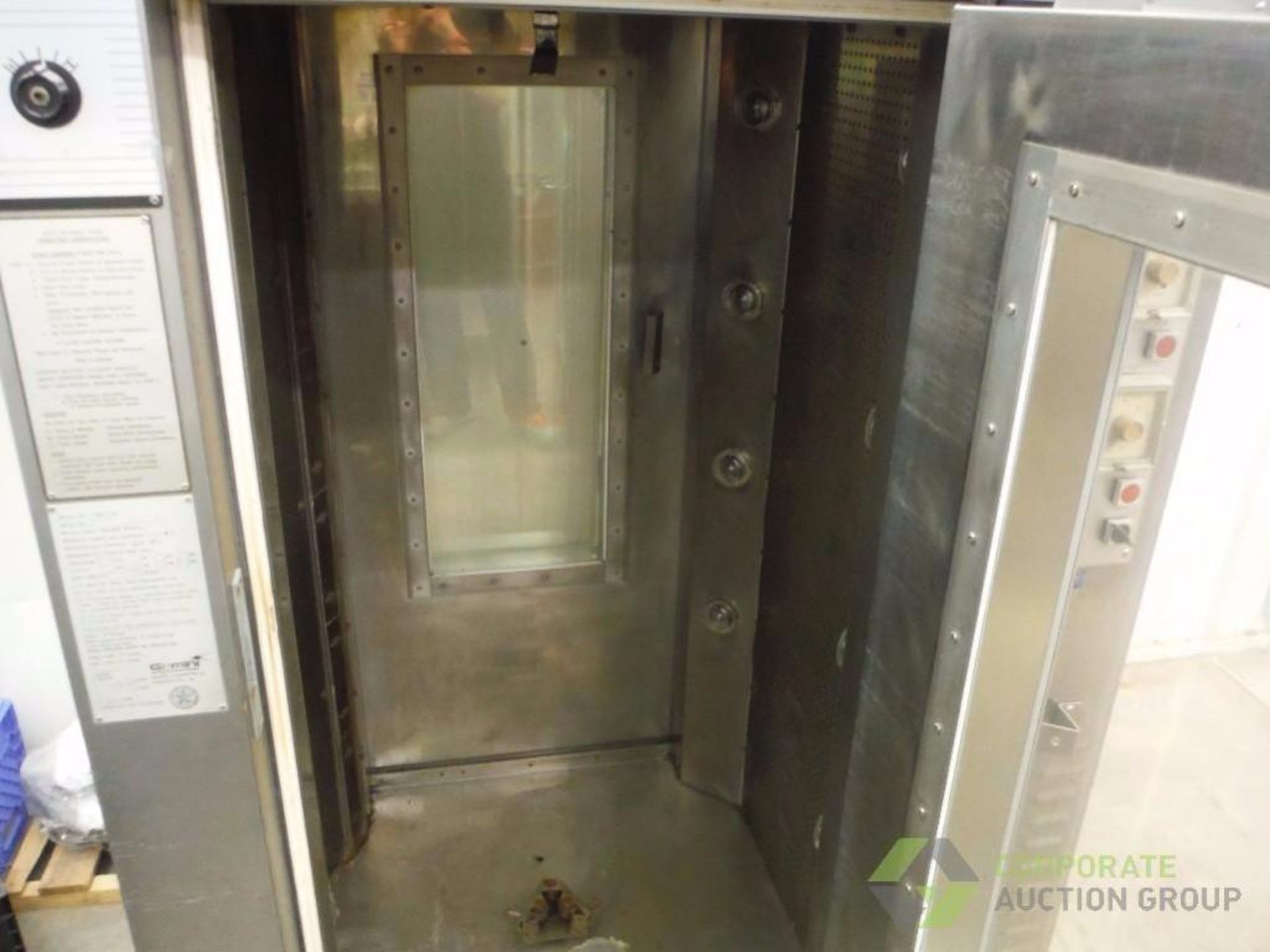 Gemini Single Rack Gas Oven, Model: 1000LTG, S/N: 91281-01 9036. Outer dimensions: 50 in x 47 1/2 in - Image 6 of 11