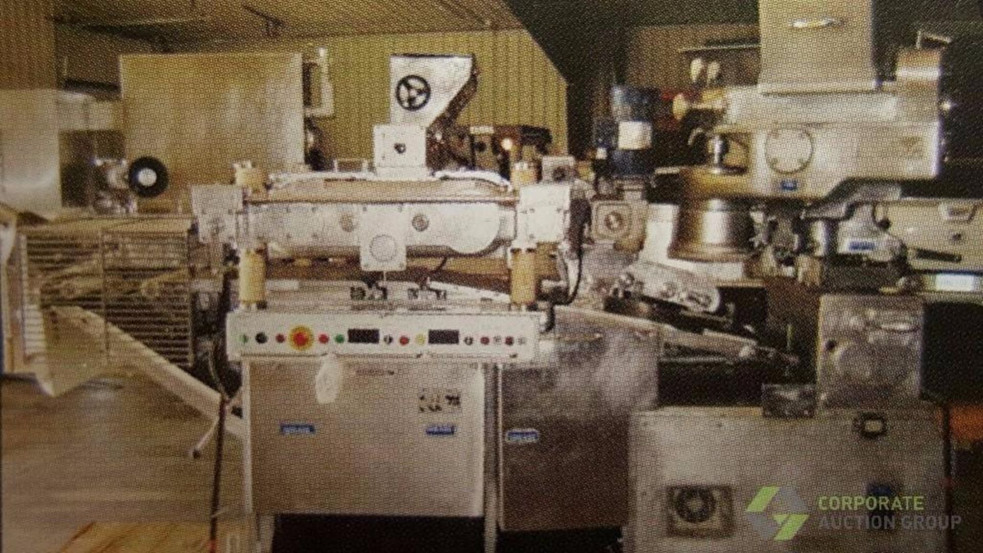 1987 Rheon Laminator/Sheeter, Model: MM 303, S/N: 97, 7.985kw motor, Includes Extruder capable of 30