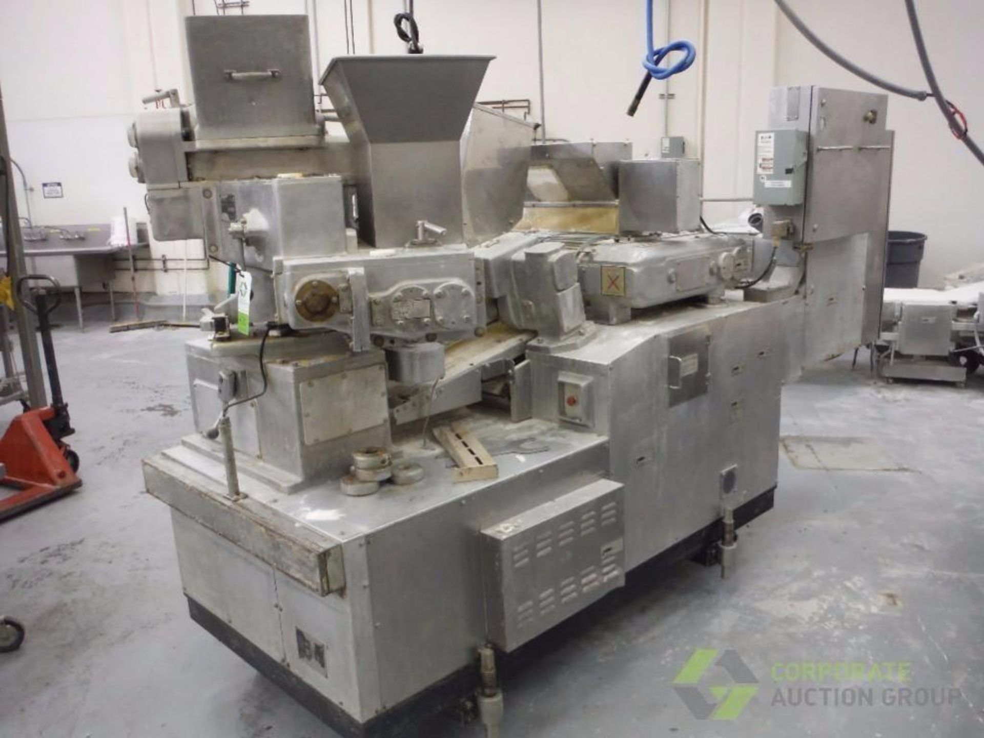 Rheon Laminating Line and Fat Pump , MM Rheon Co extrusion Dough Laminating, w/ 20 in belt , Paralle - Image 8 of 20