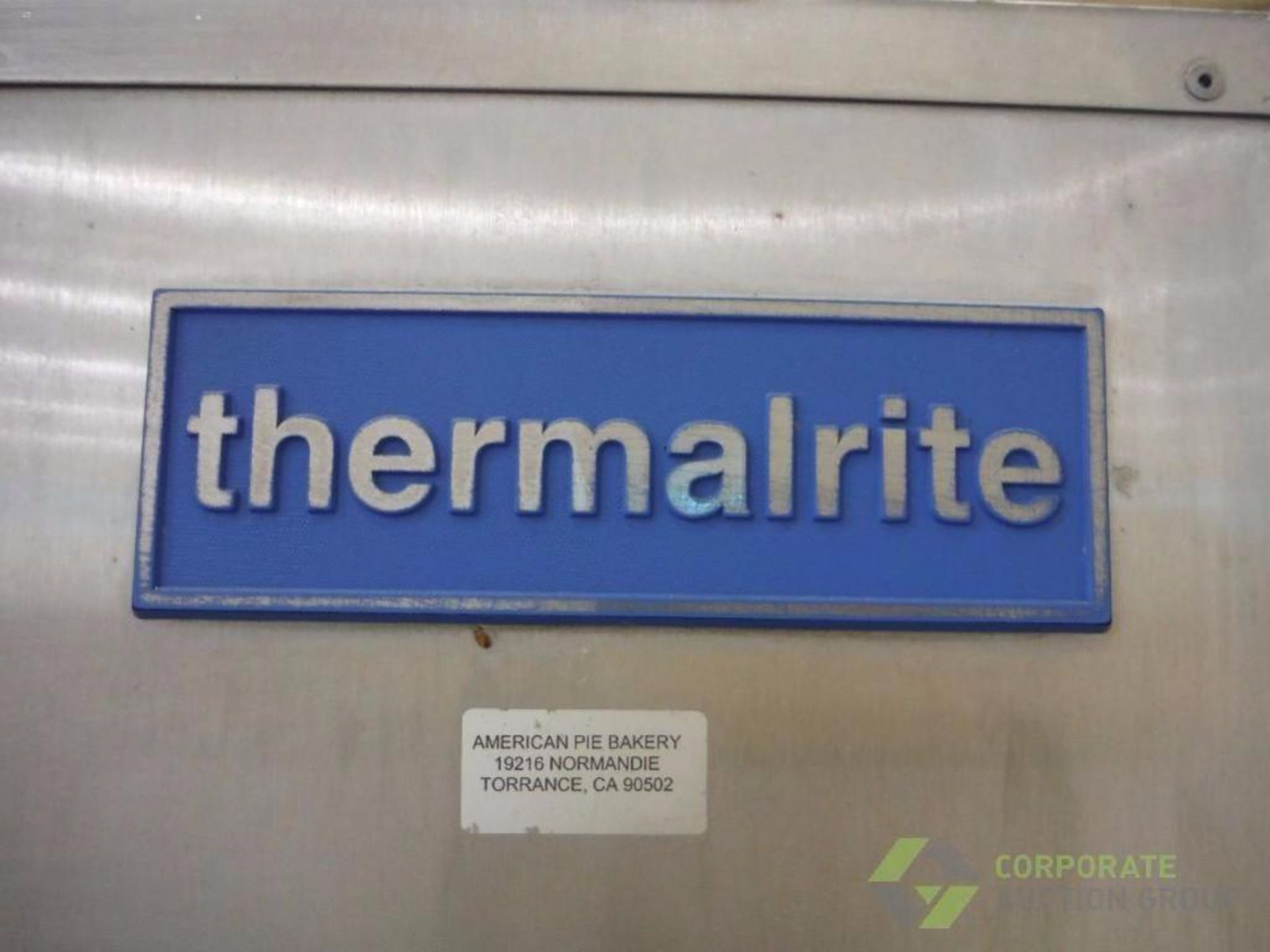 Thermalite 16 Double Rack Proof Box, Model: TR, S/N: 00049A, 2 lanes of 8 pass thru. w/ double doors - Image 16 of 28